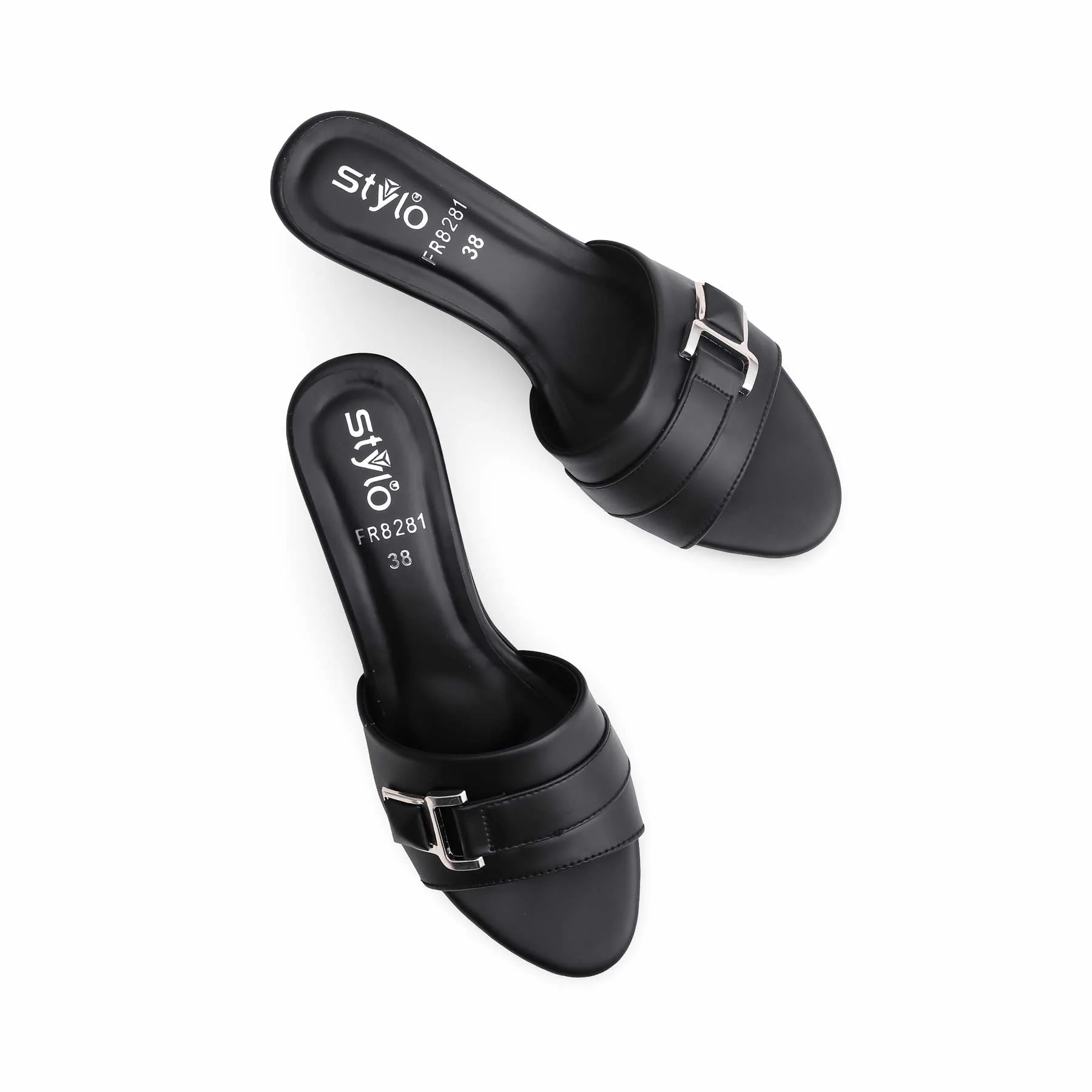 Black Formal Slipper FR8281 - Image 5
