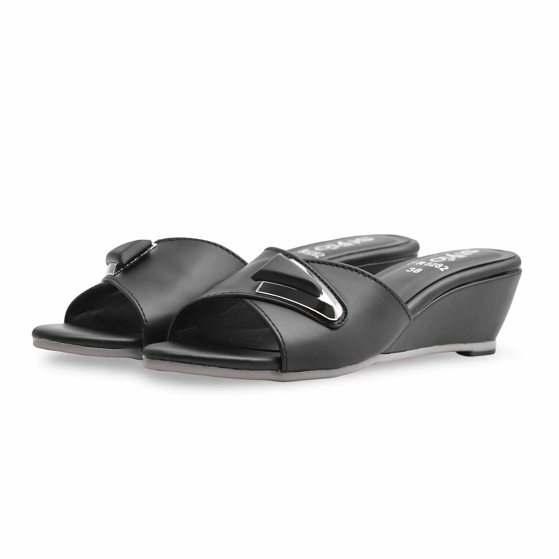 Black Formal Slipper FR8282 - Image 3