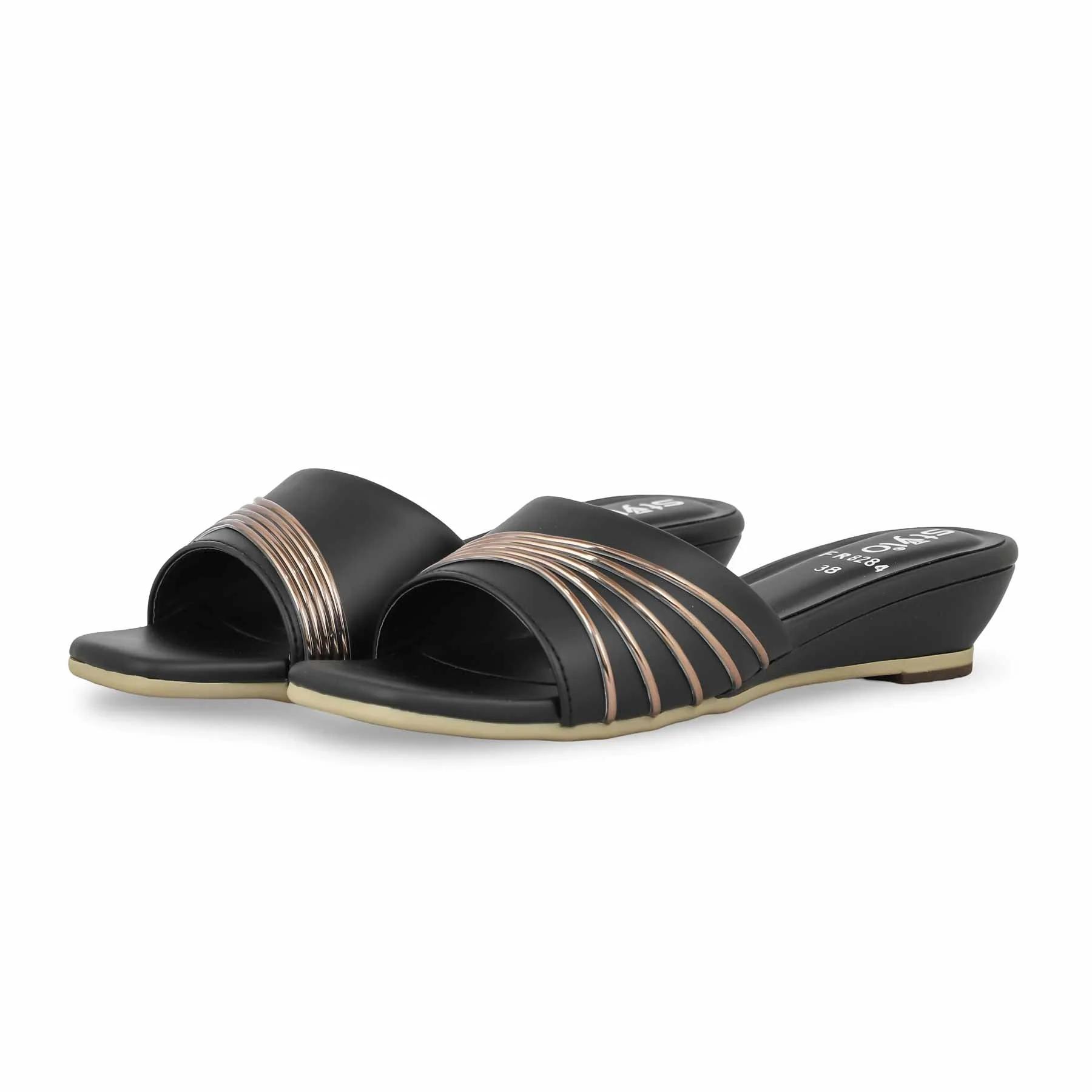 Black Formal Slipper FR8284 - Image 3