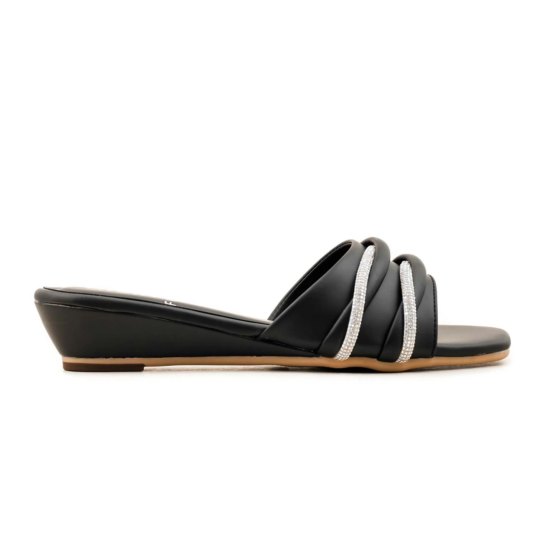 Black Formal Slipper FR8286 - Image 2