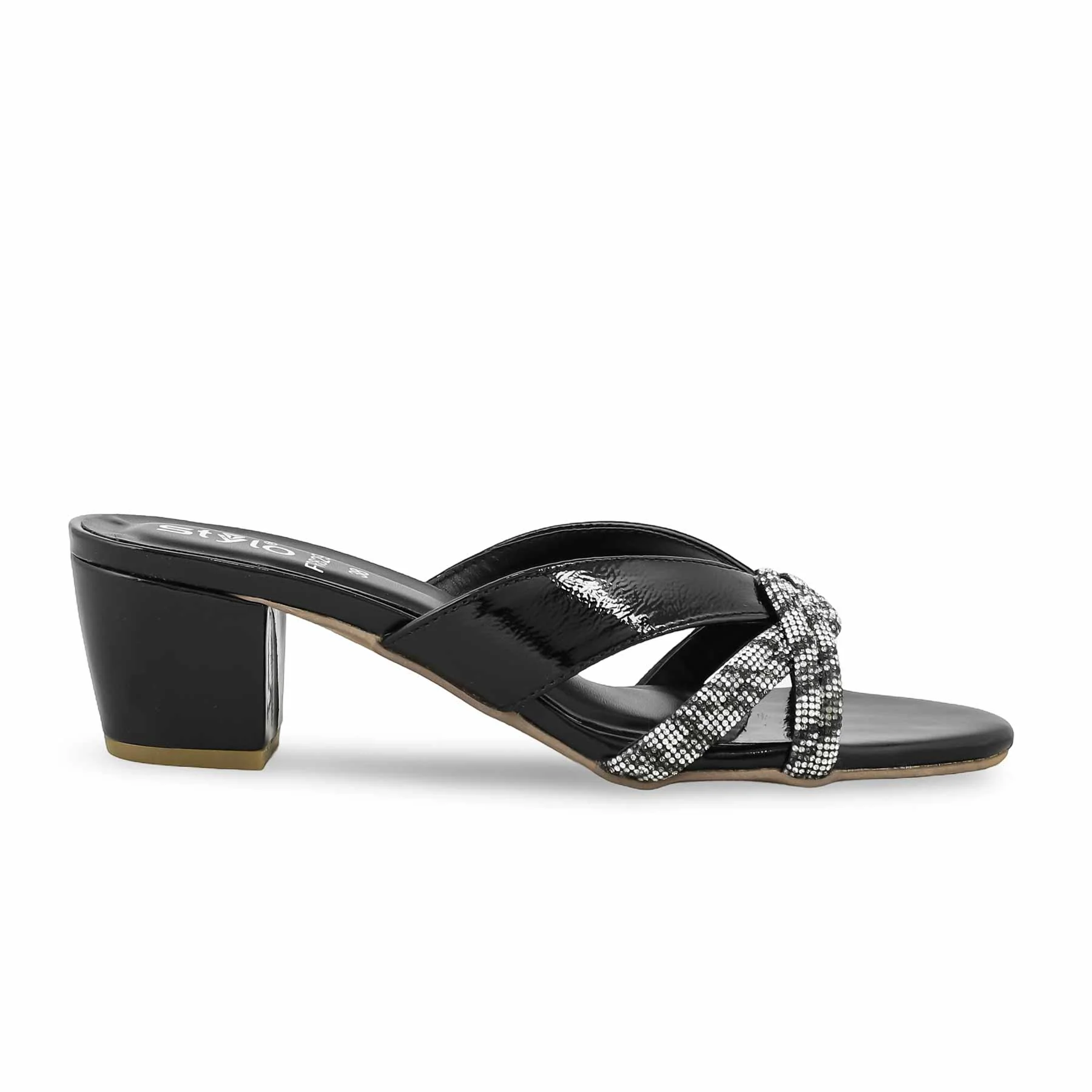 Black Formal Slipper FR8291 - Image 2