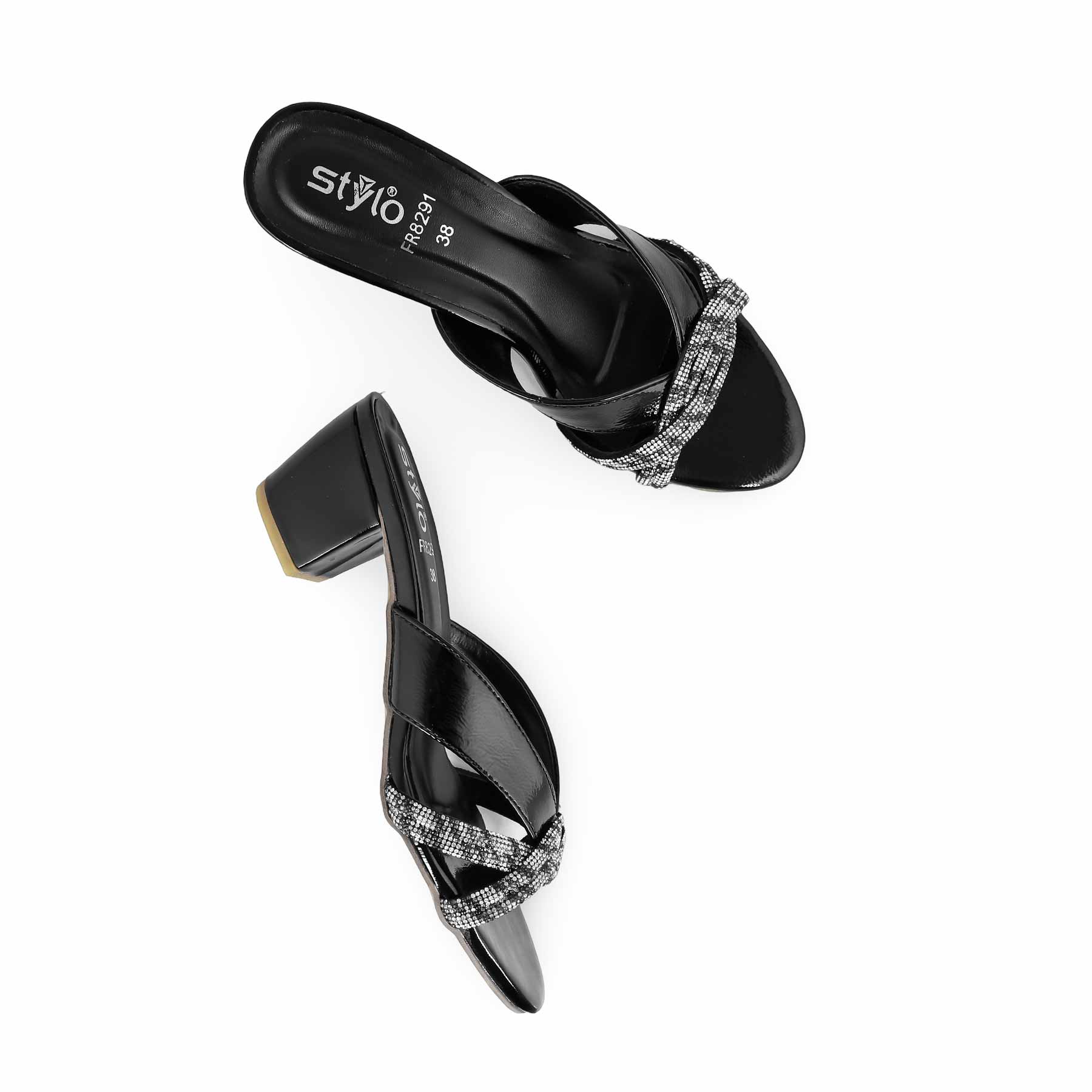 Black Formal Slipper FR8291 - Image 5