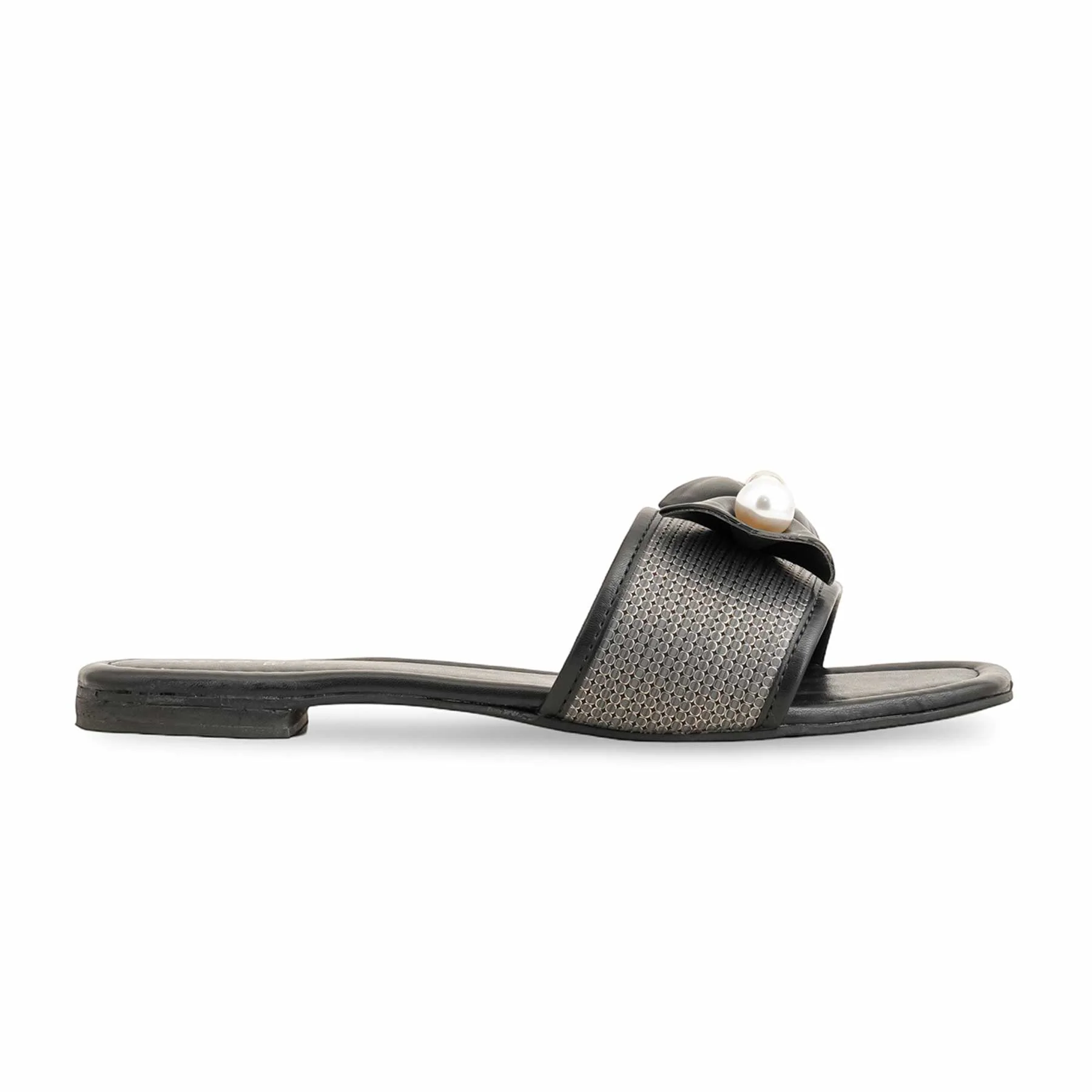 Black Formal Slipper FR8298 - Image 2