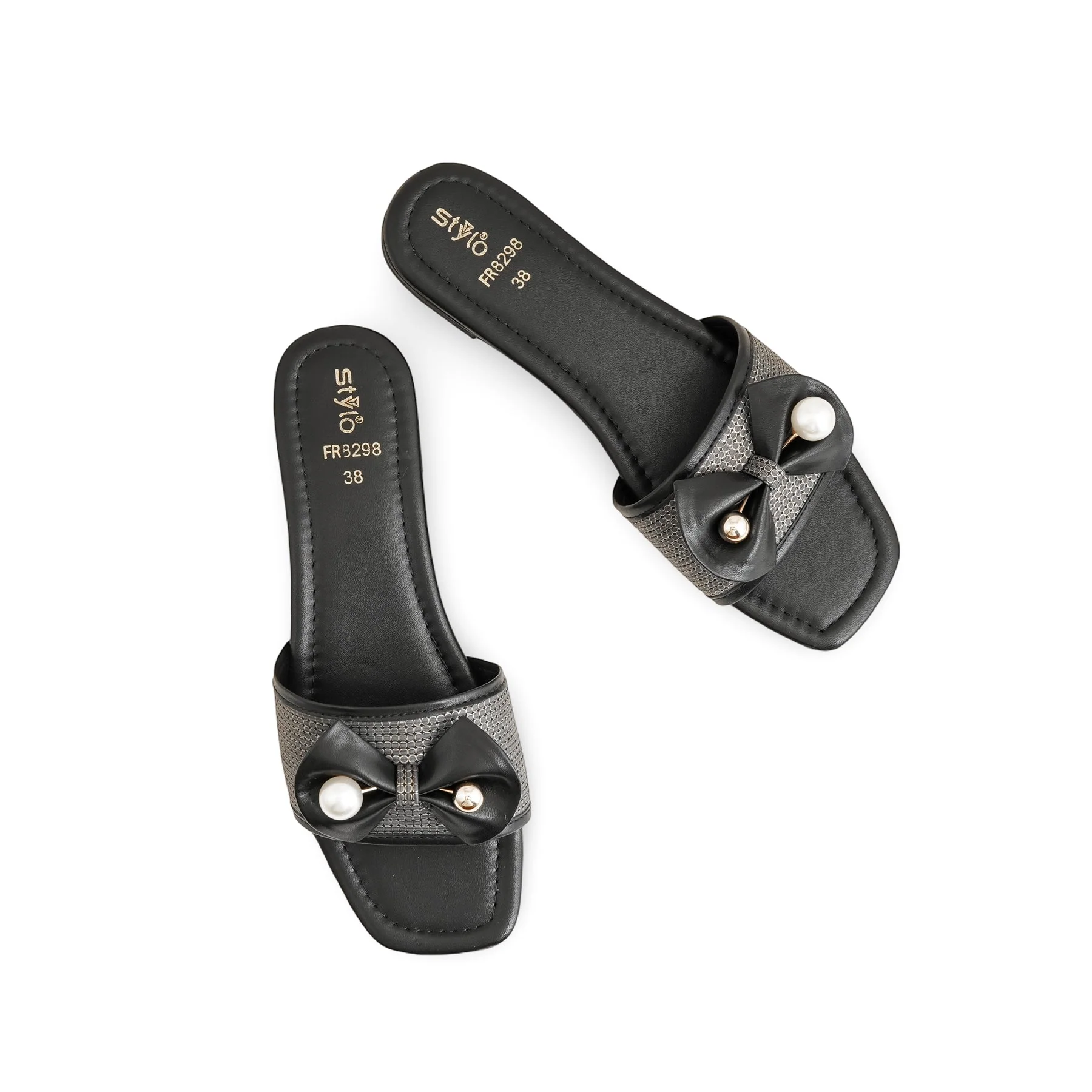 Black Formal Slipper FR8298 - Image 5