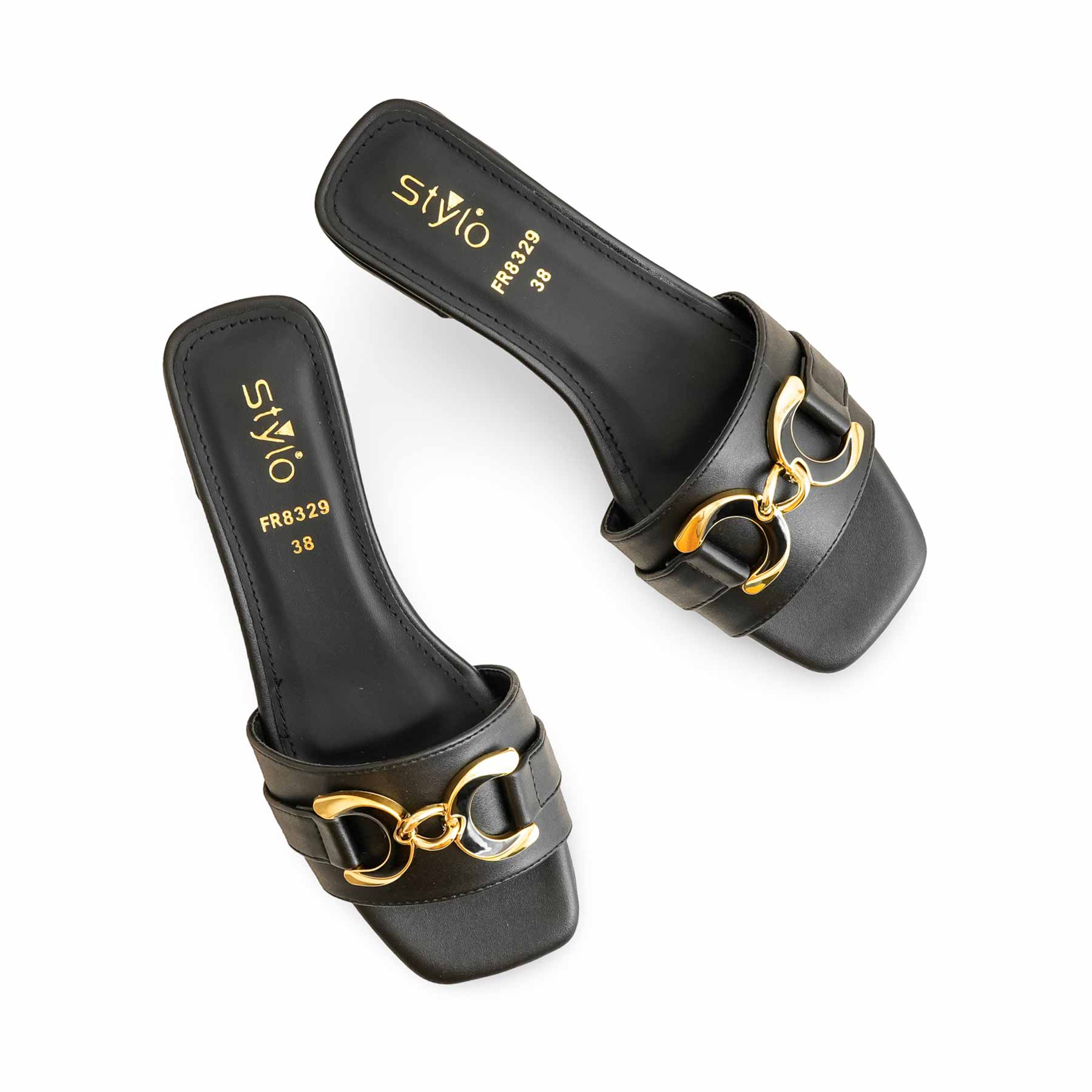 Black Formal Slipper FR8329 - Image 5