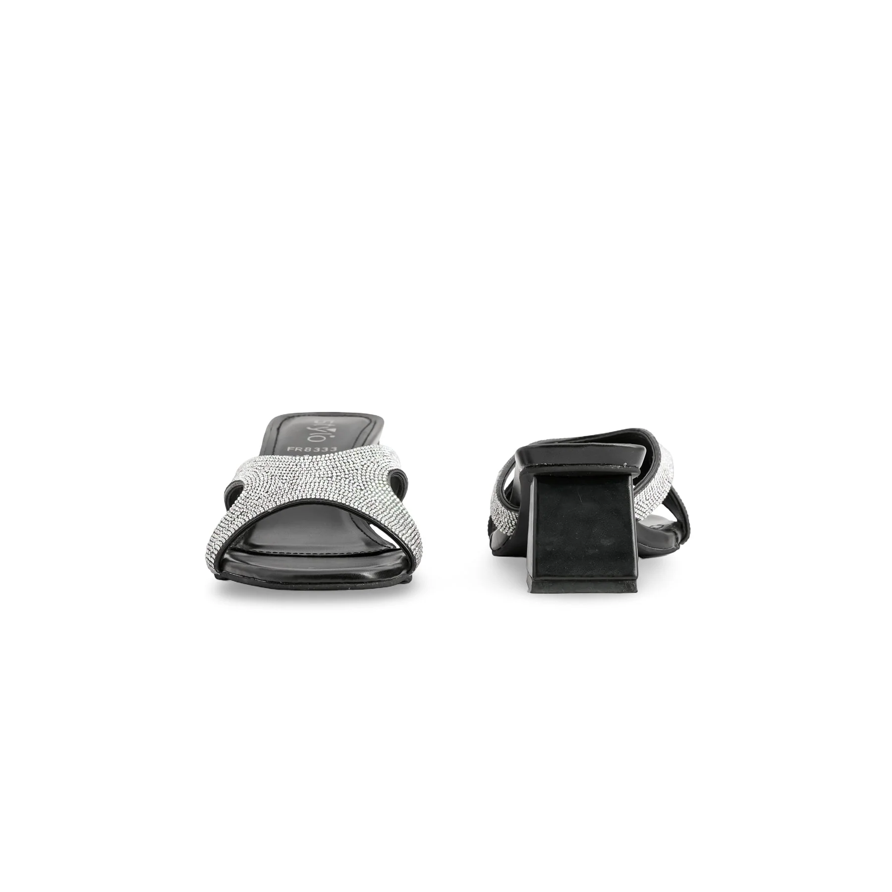 Black Formal Slipper FR8333 - Image 4
