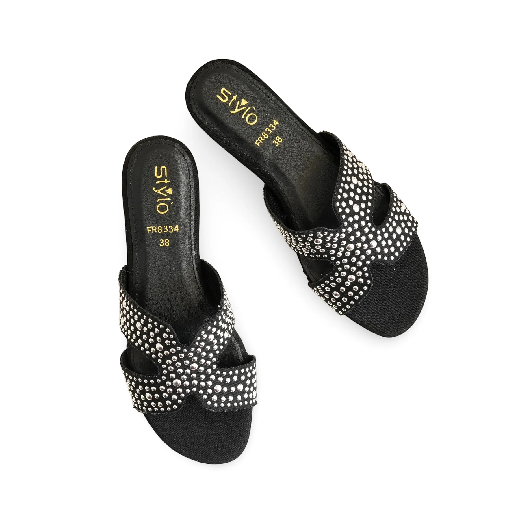 Black Formal Slipper FR8334 - Image 5