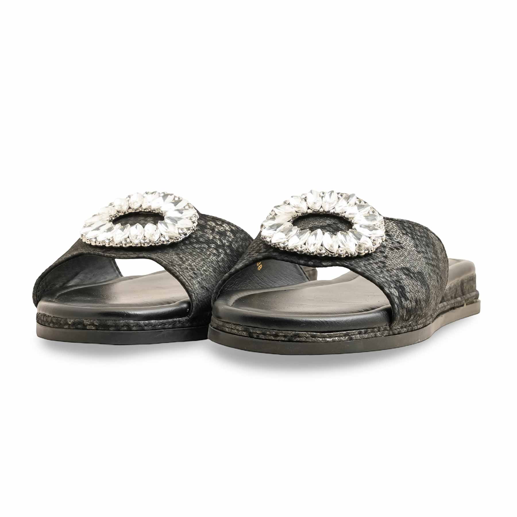 Black Formal Slipper FR8376 - Image 3