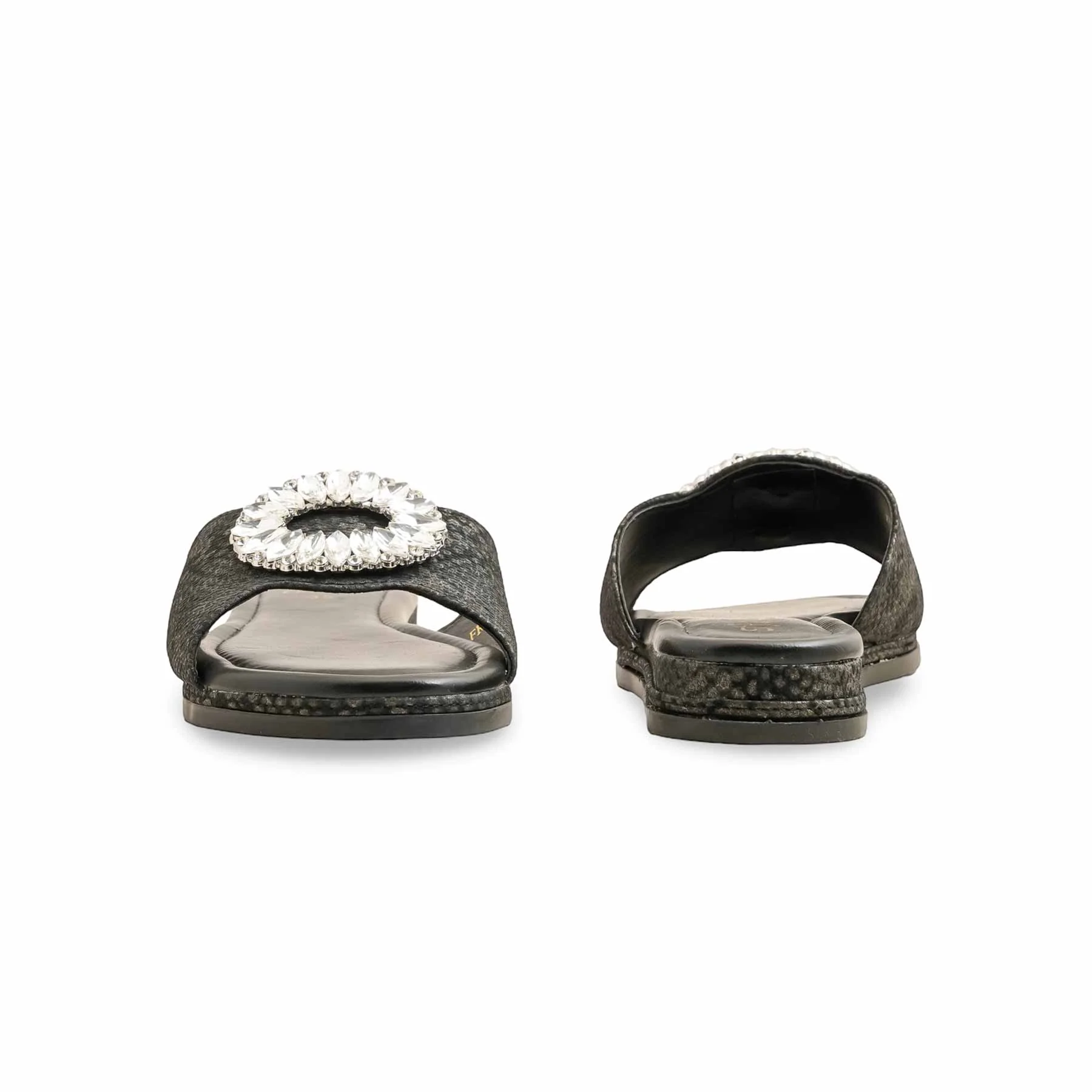 Black Formal Slipper FR8376 - Image 4