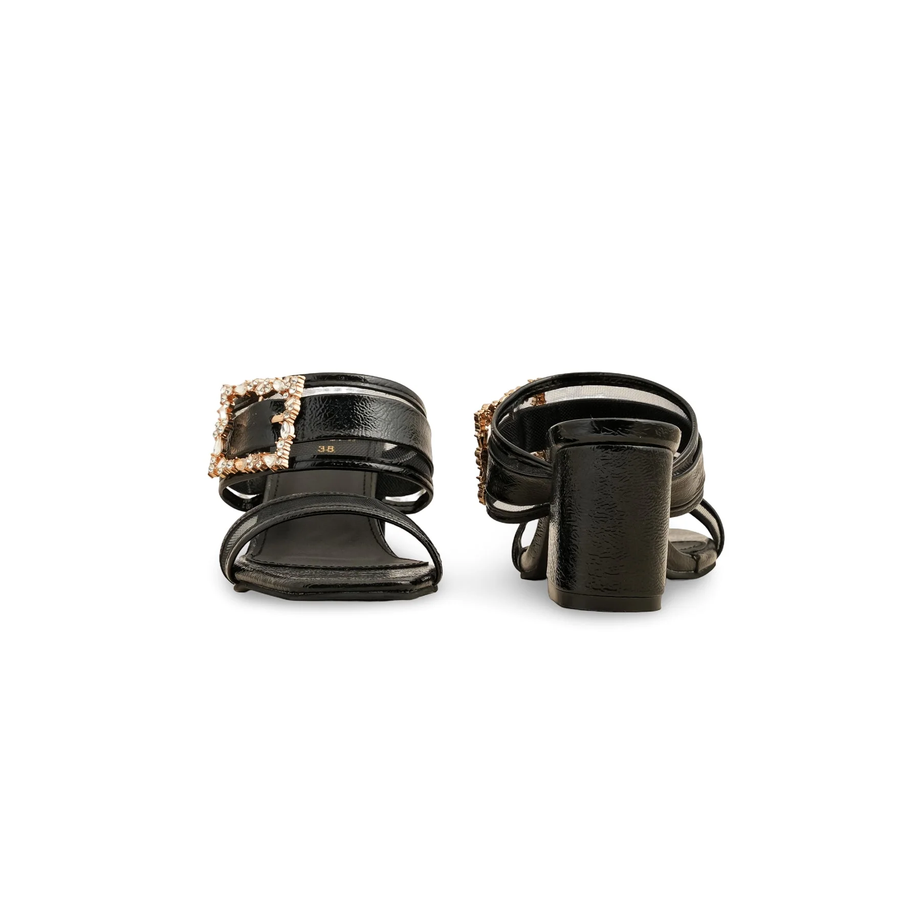 Black Formal Slipper FR8377 - Image 4