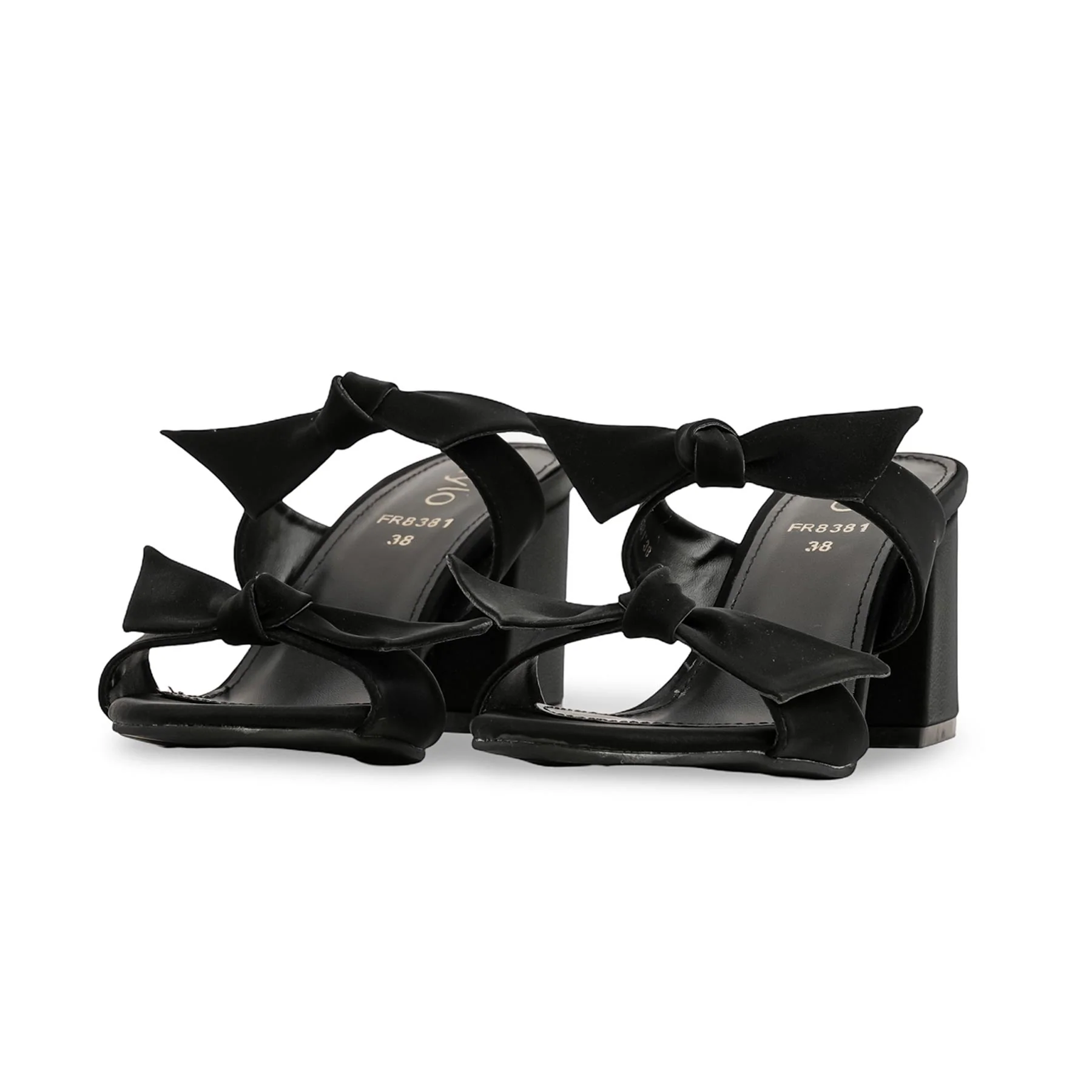 Black Formal Slipper FR8381 - Image 3