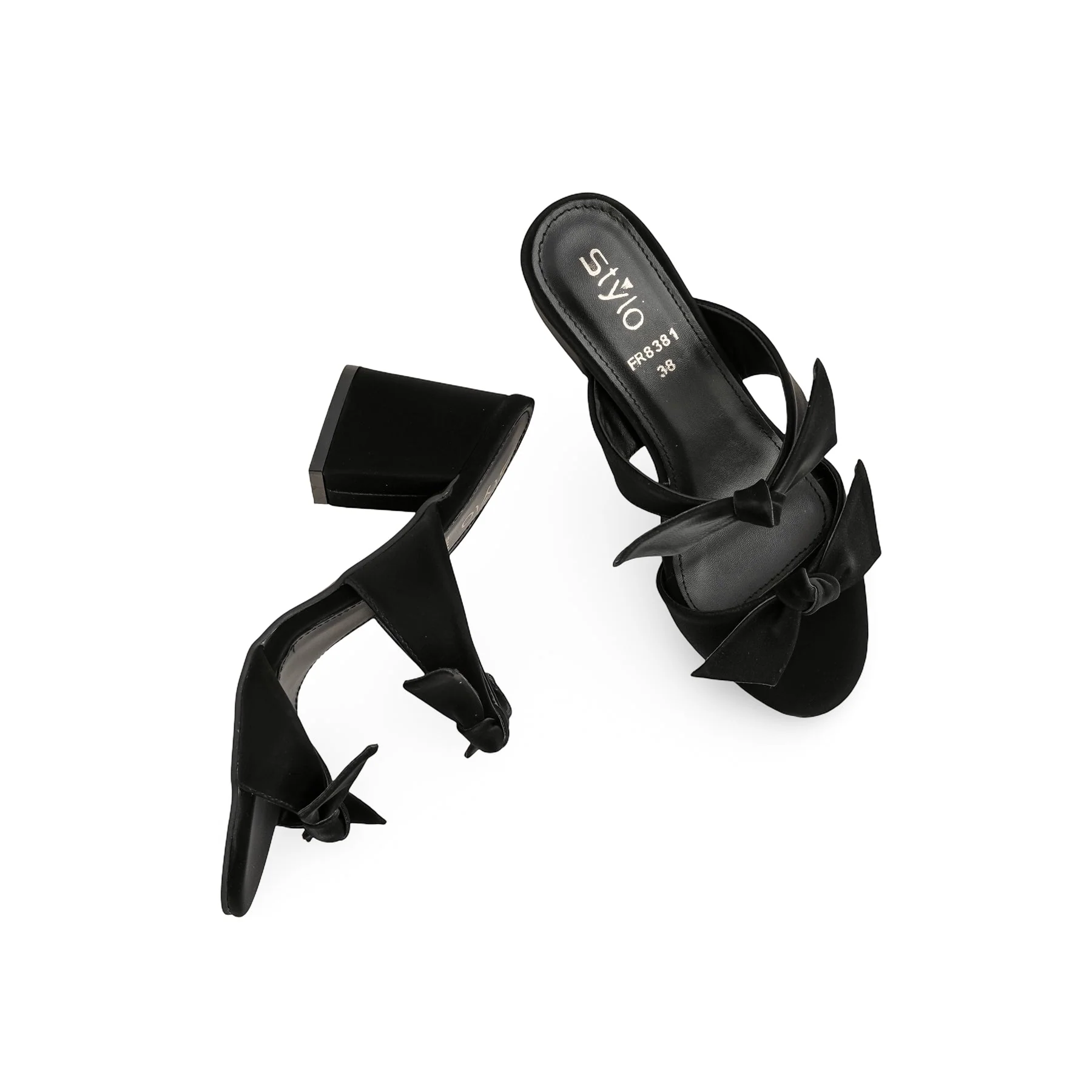 Black Formal Slipper FR8381 - Image 5