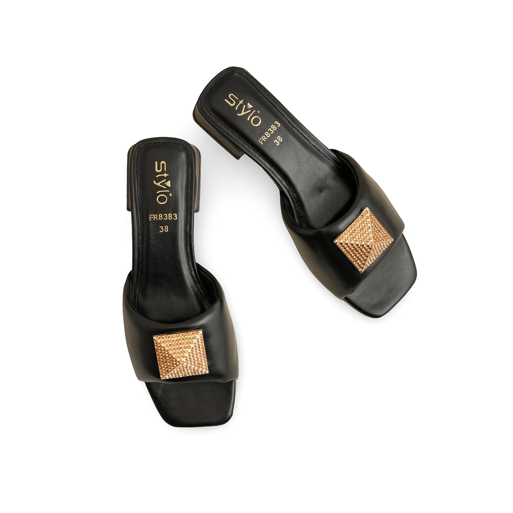 Black Formal Slipper FR8383 - Image 5