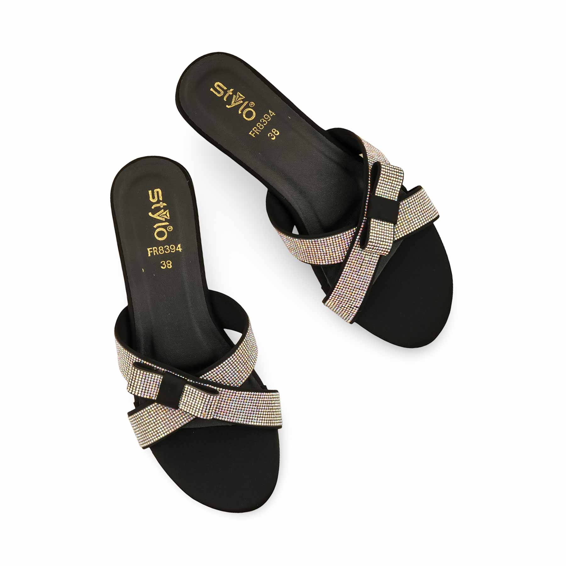 Black Formal Slipper FR8394 - Image 5