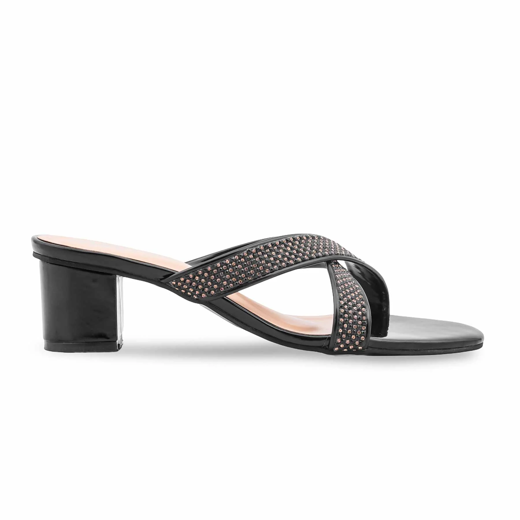 Black Formal Slipper FR8523 - Image 2