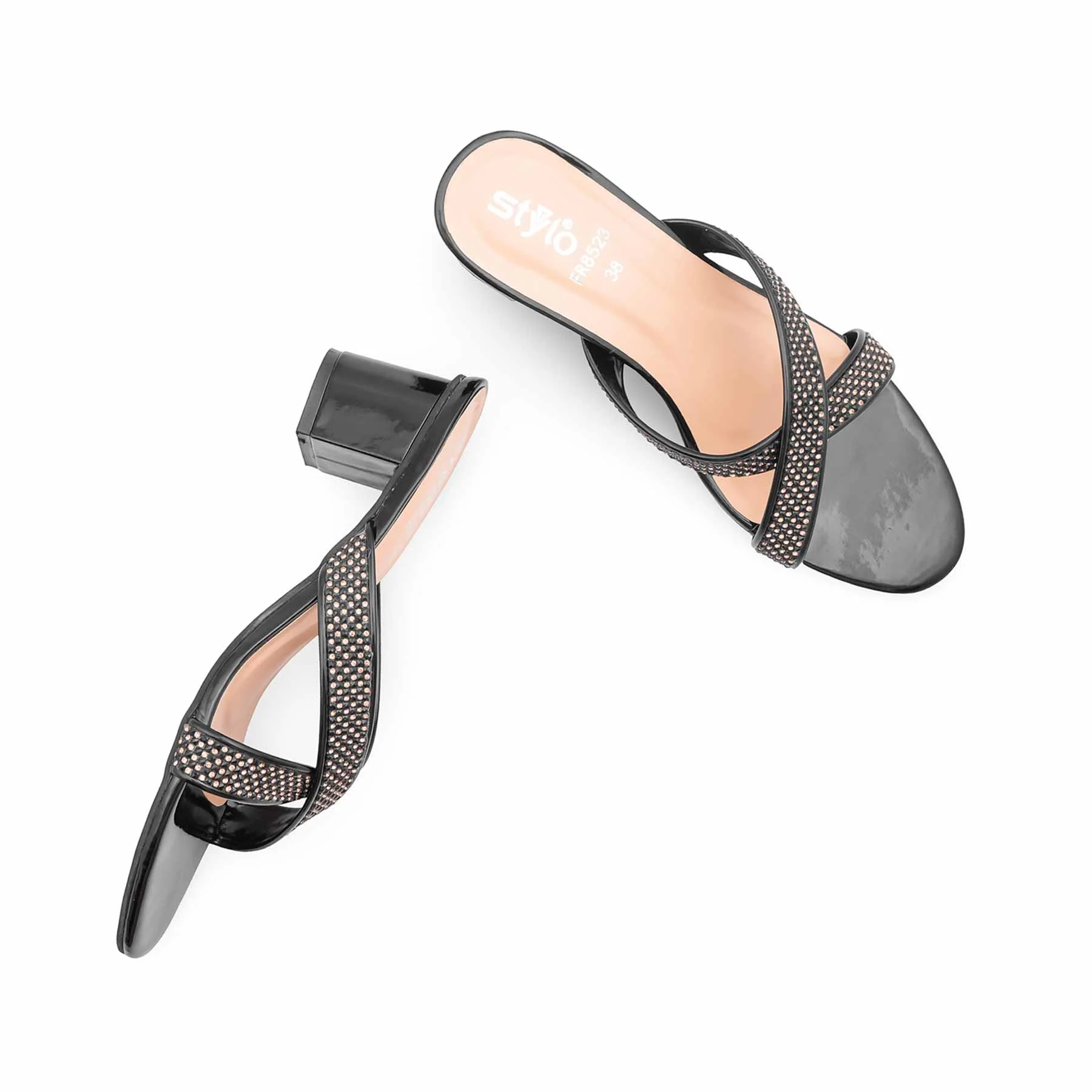Black Formal Slipper FR8523 - Image 5