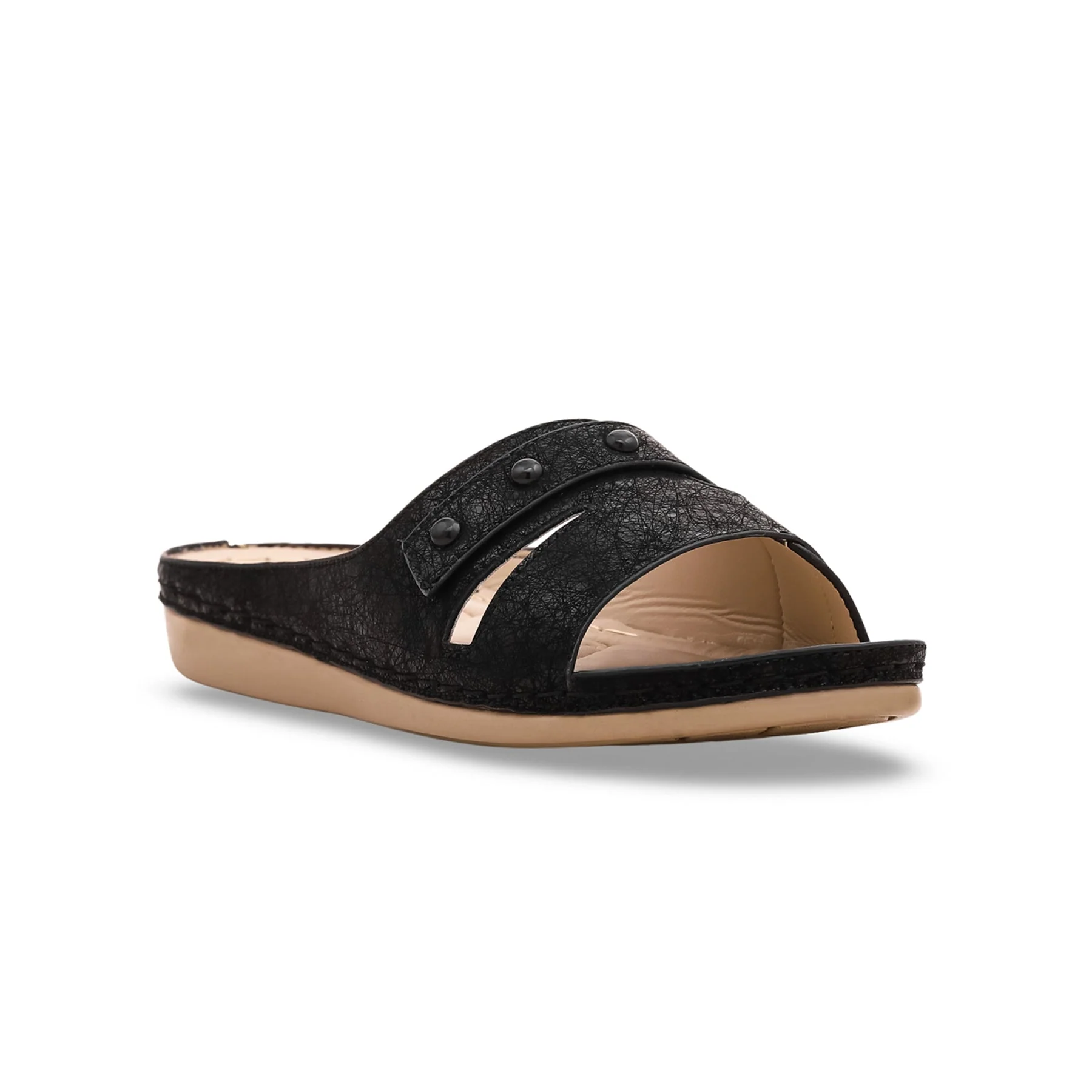 Black Formal Slipper PU0147 - Image 2