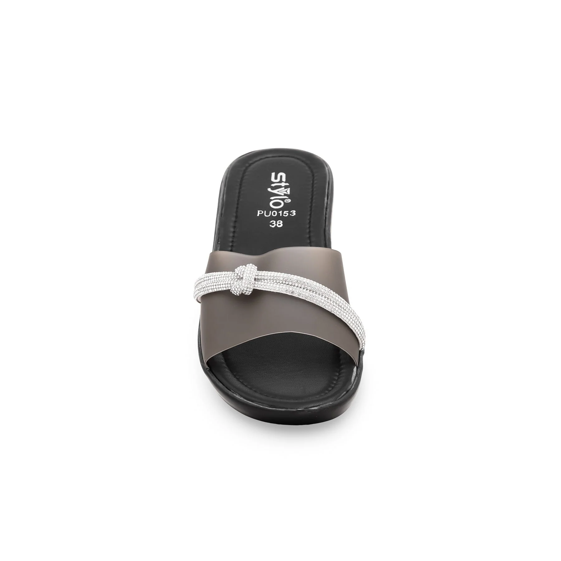 Black Formal Slipper PU0153 - Image 4
