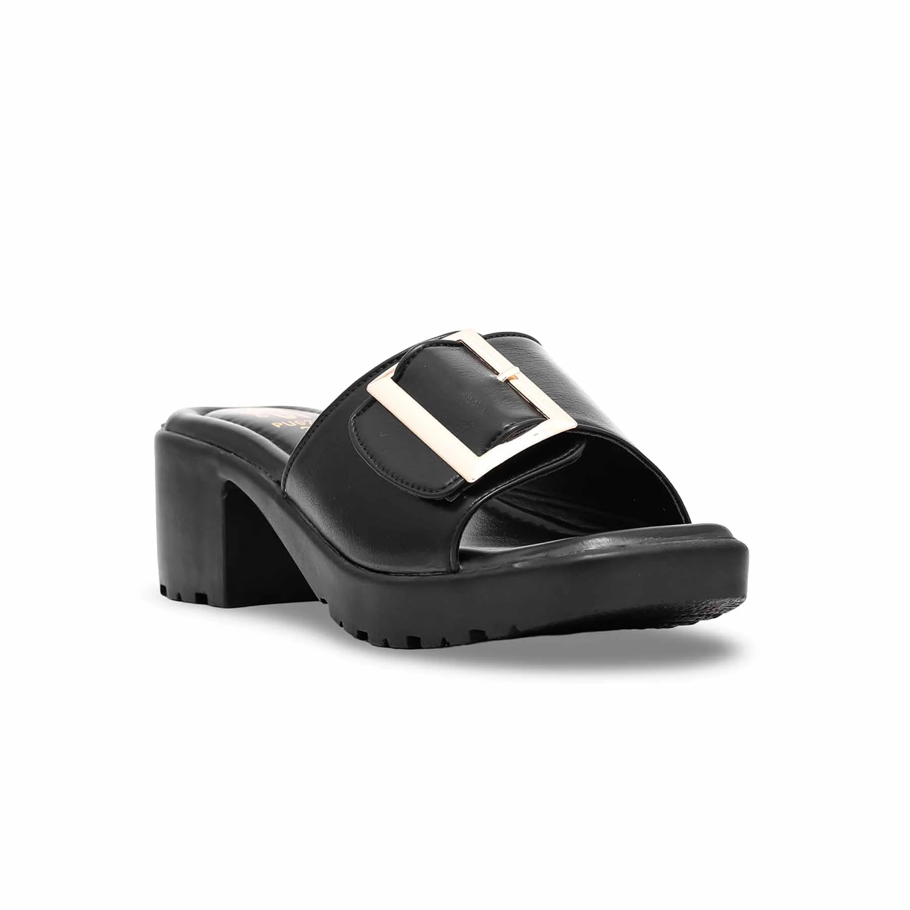 Black Formal Slipper PU0237 - Image 2