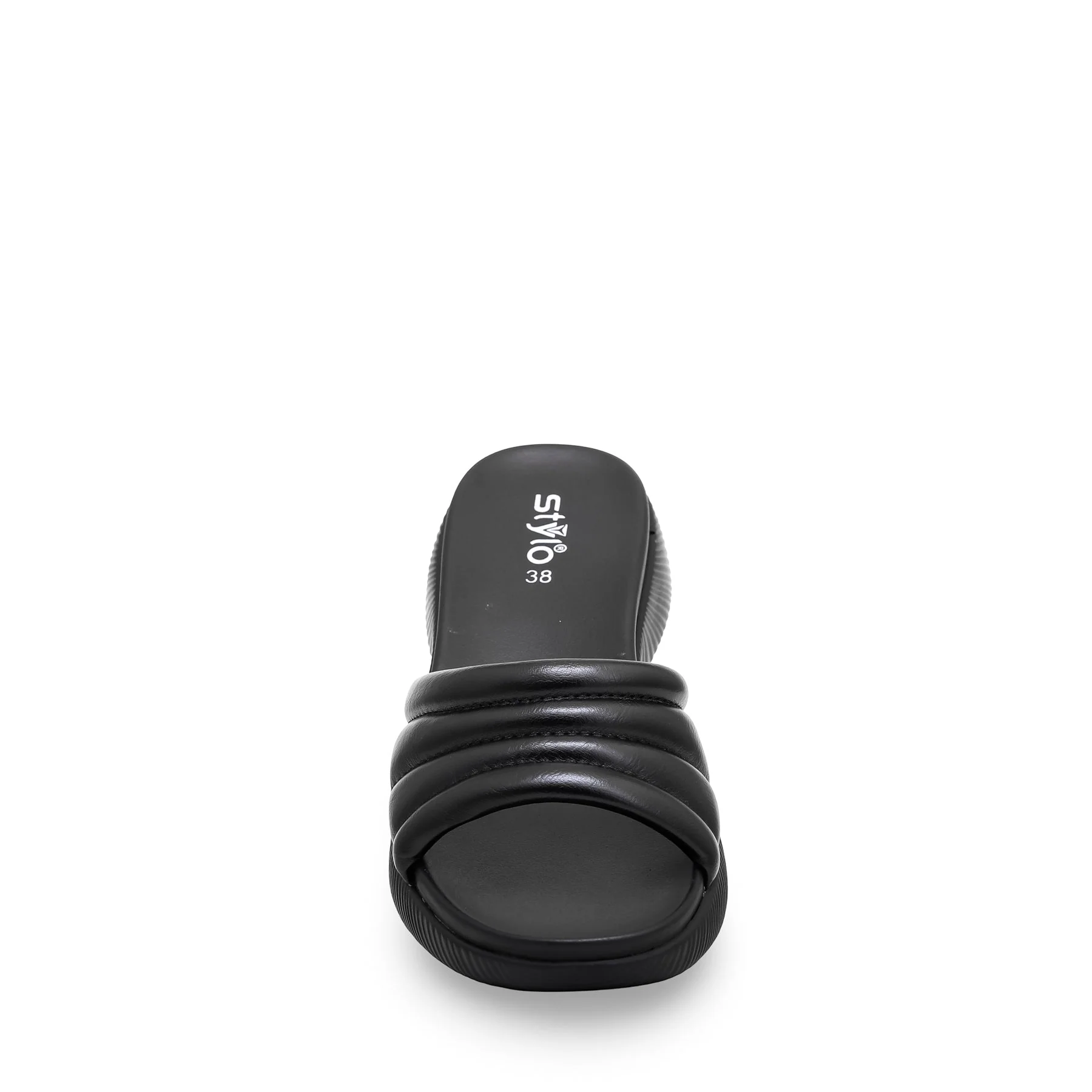 Black Formal Slipper PU0293 - Image 3