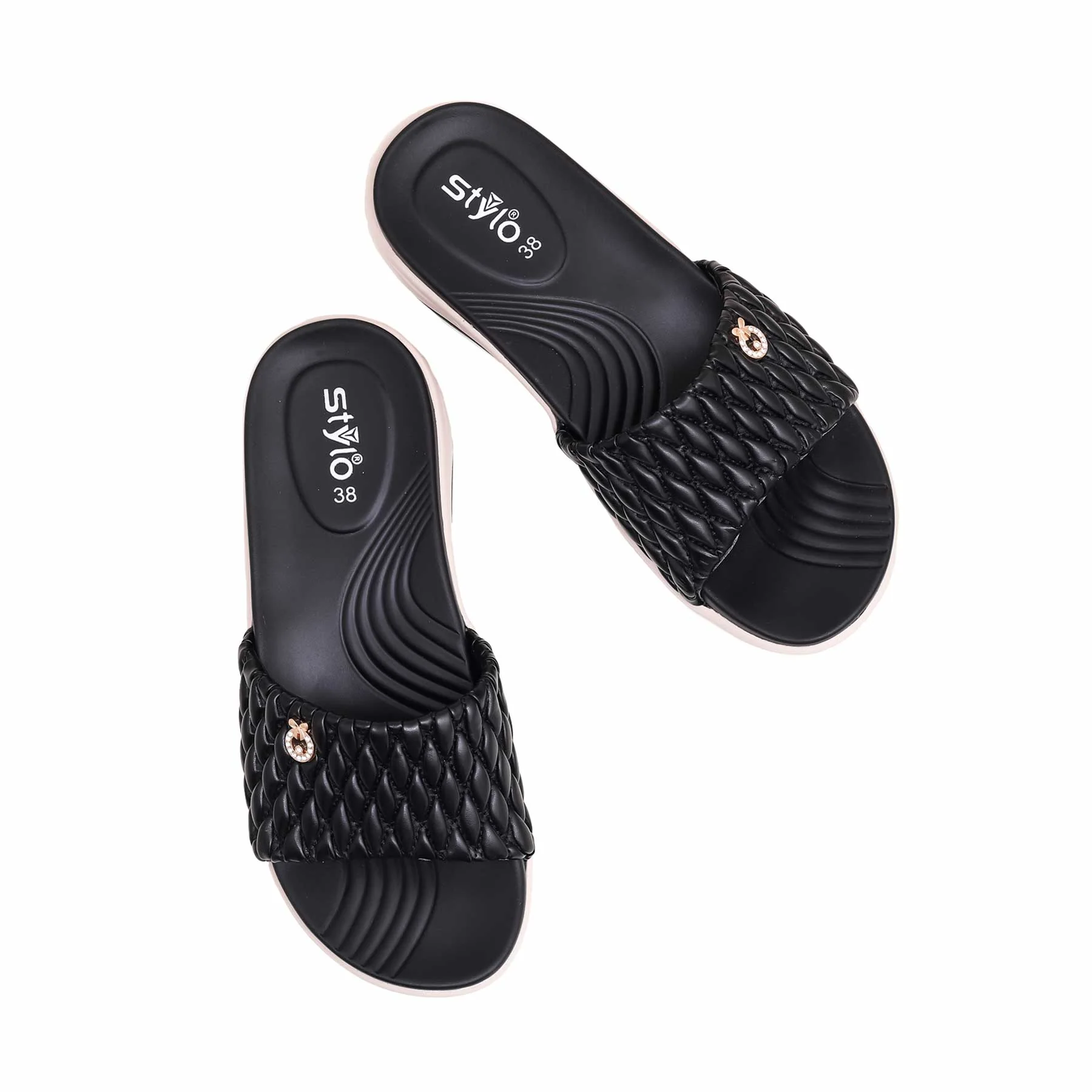 Black Formal Slipper PU0350 - Image 5