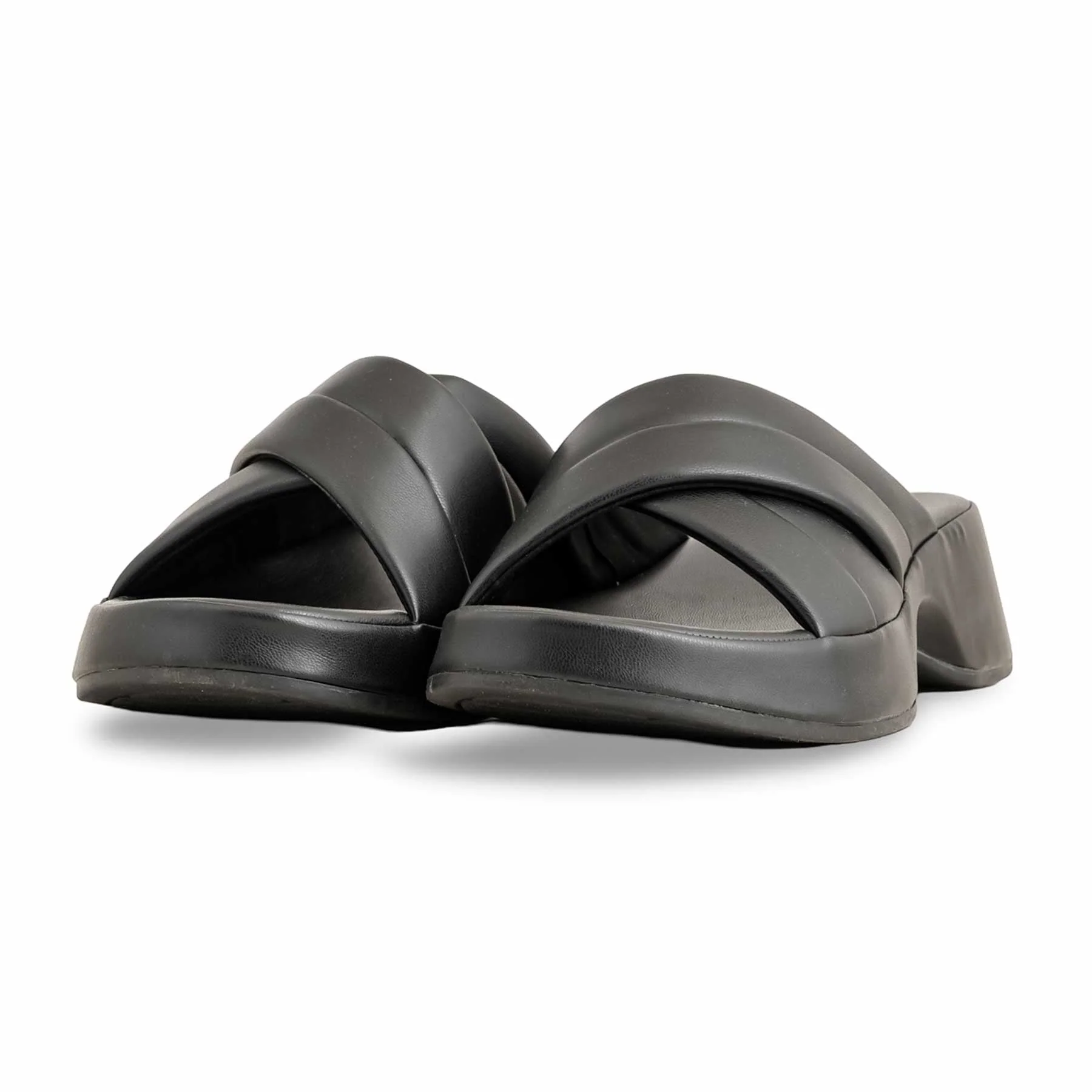 Black Formal Slipper PU0355 - Image 3