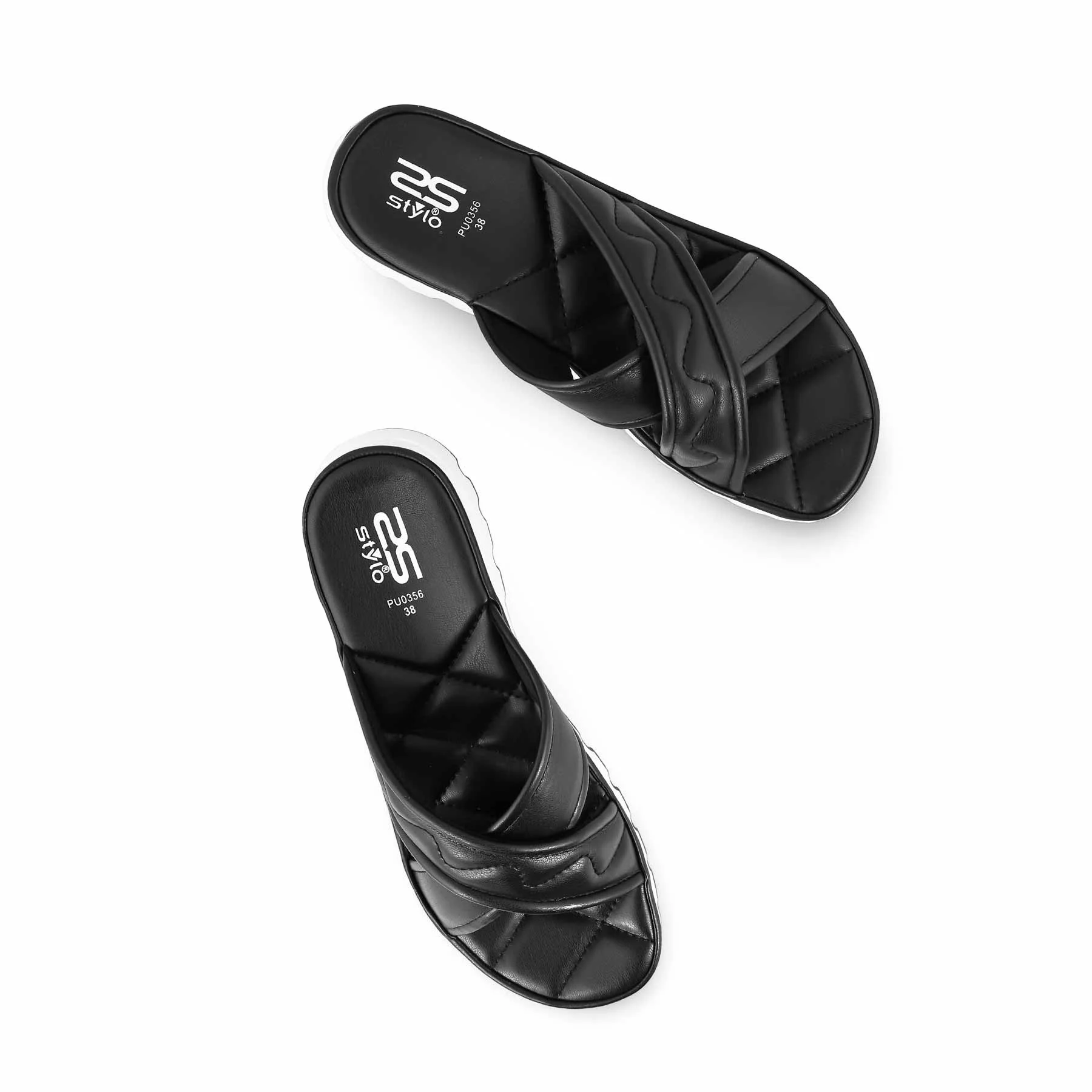 Black Formal Slipper PU0356 - Image 5