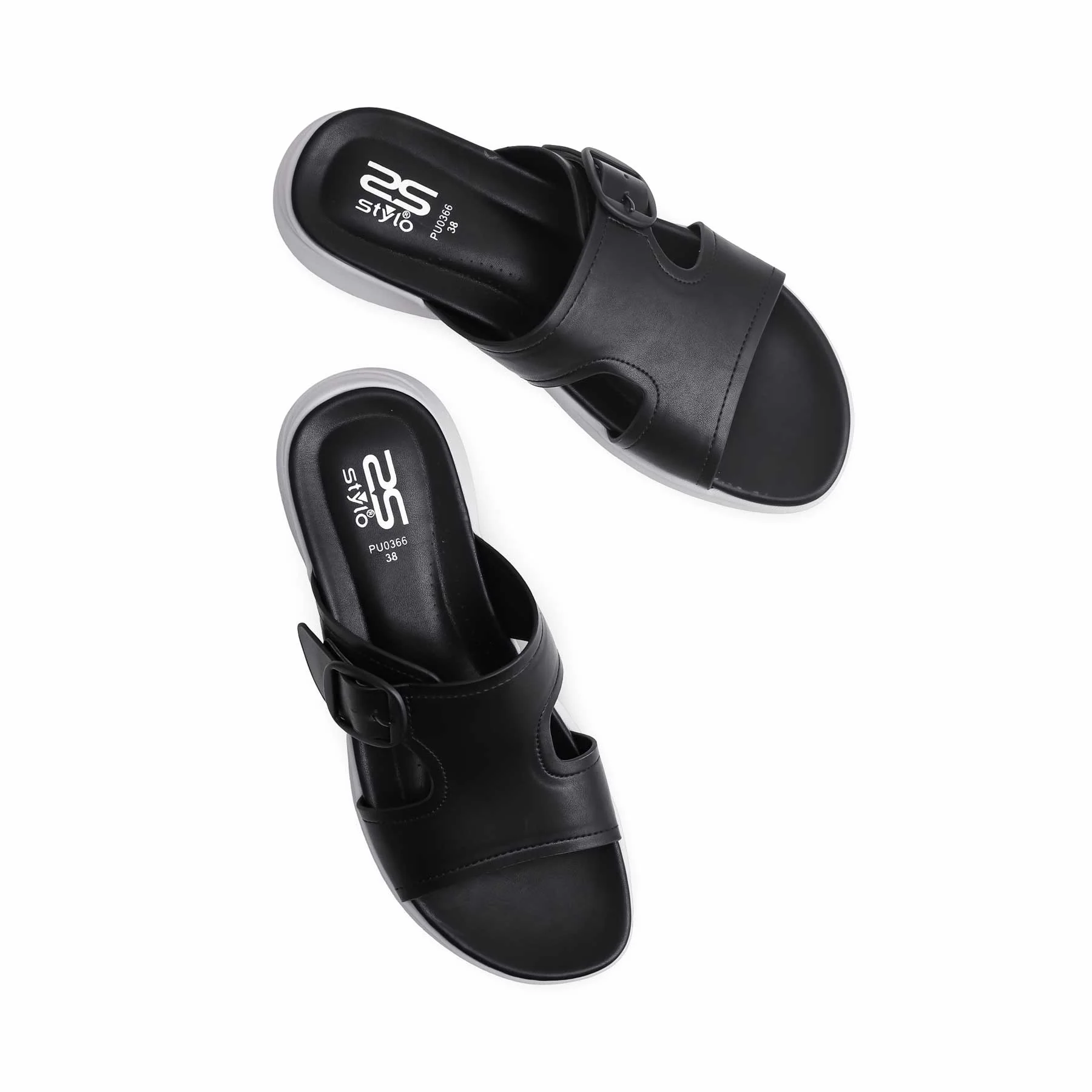 Black Formal Slipper PU0366 - Image 5