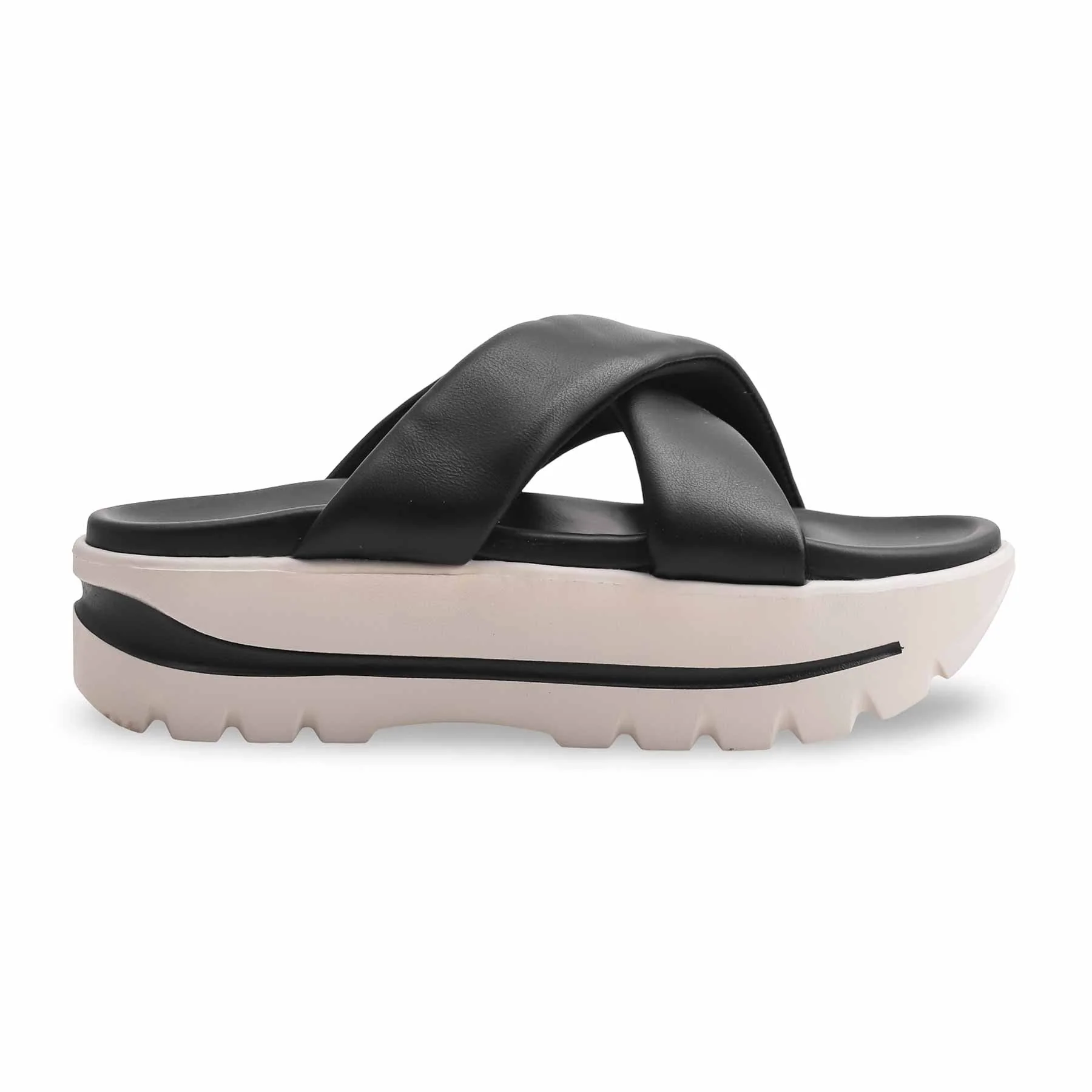 Black Formal Slipper PU0372 - Image 2