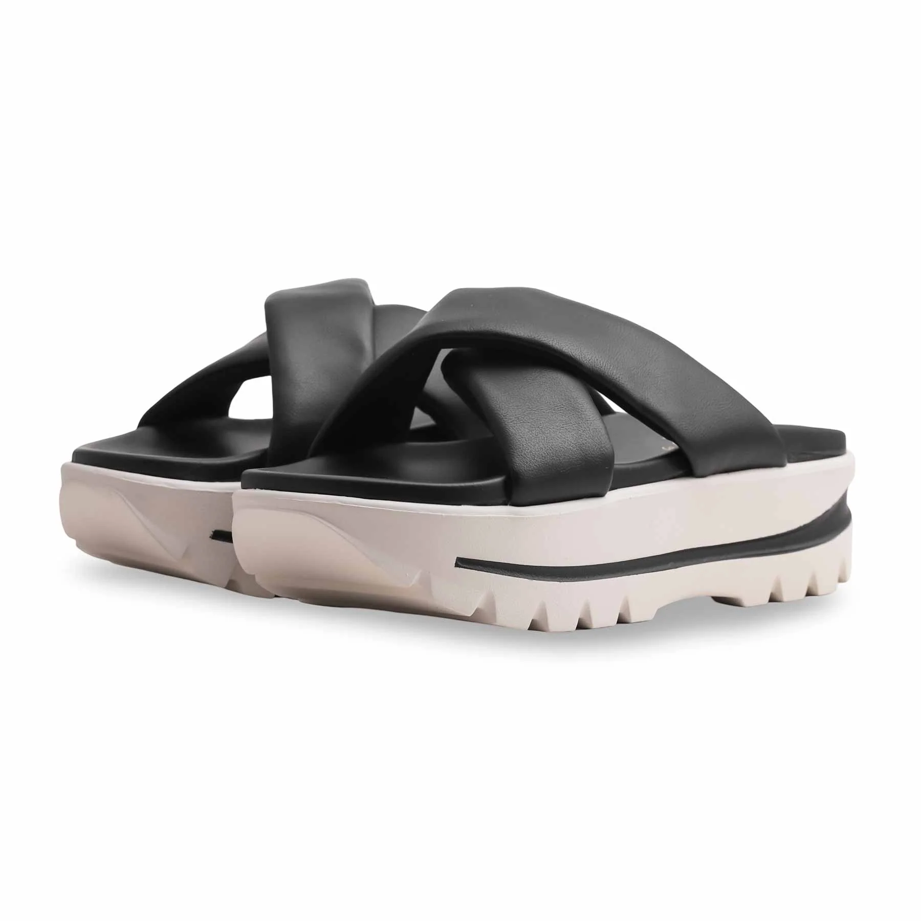 Black Formal Slipper PU0372 - Image 3