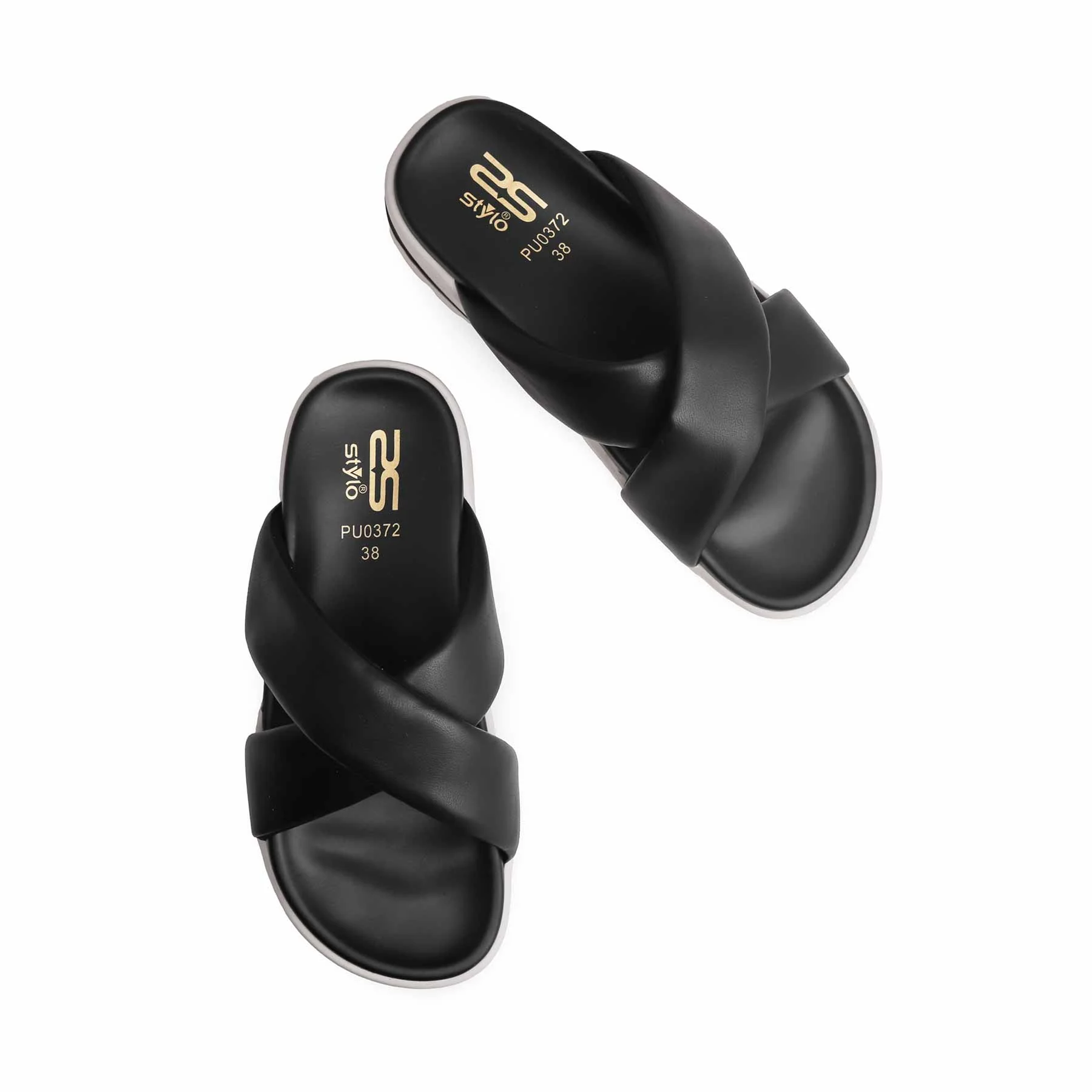 Black Formal Slipper PU0372 - Image 5