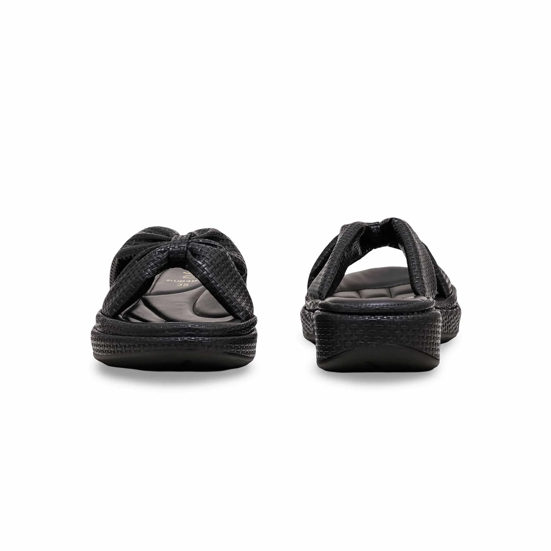 Black Formal Slipper PU0406 - Image 3