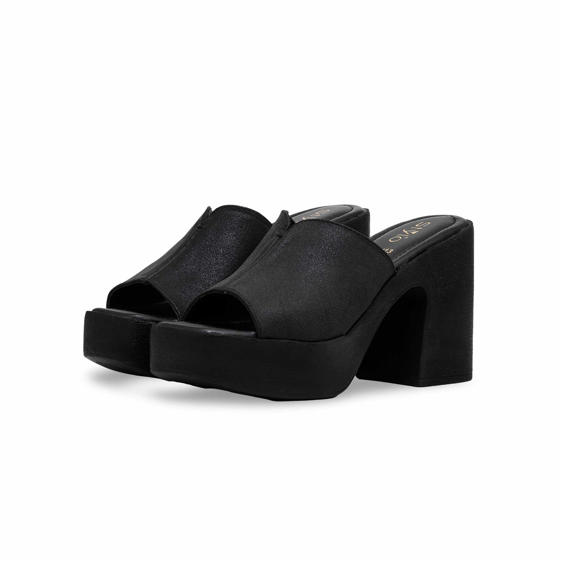 Black Formal Slipper PU0413 - Image 2