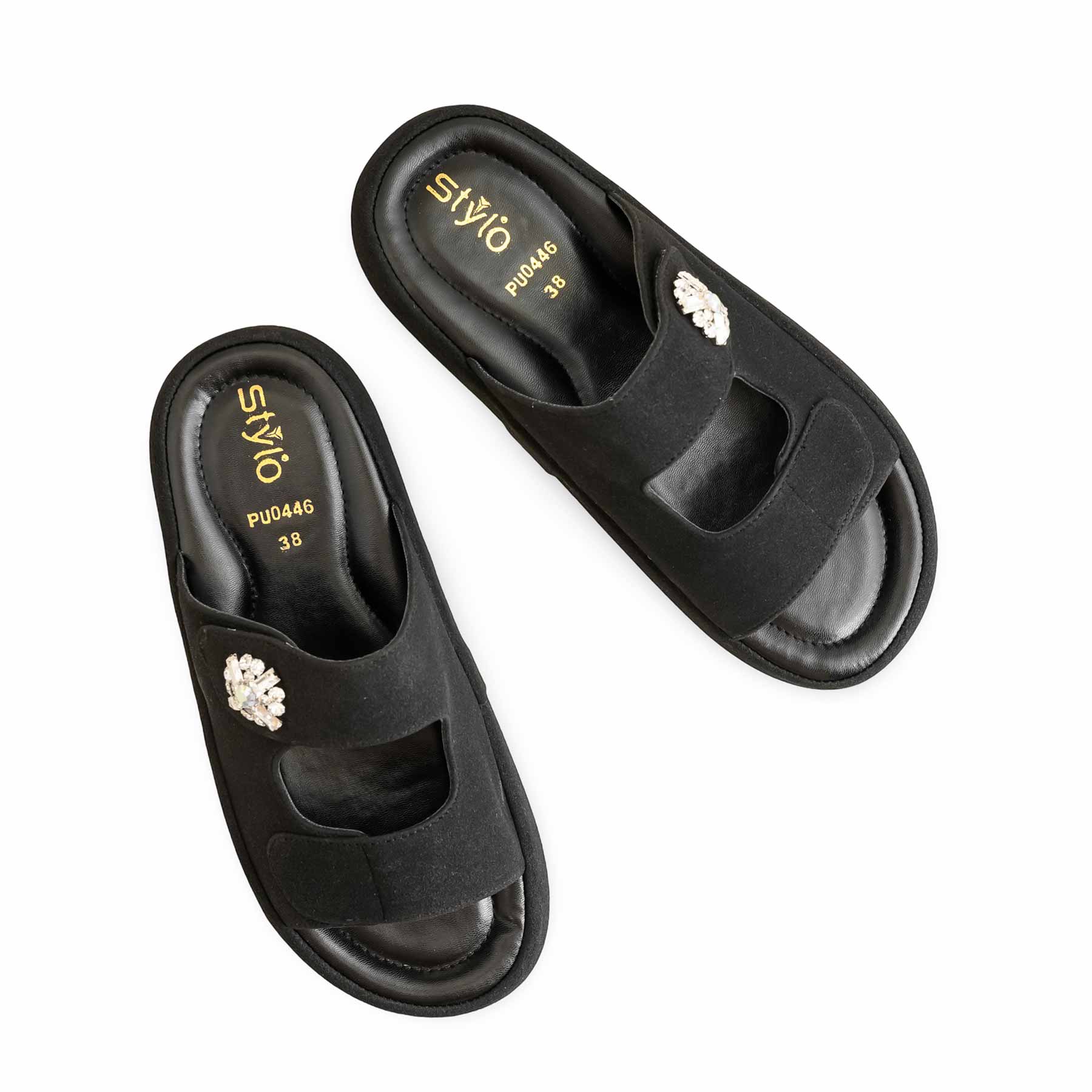 Black Formal Slipper PU0446 - Image 5