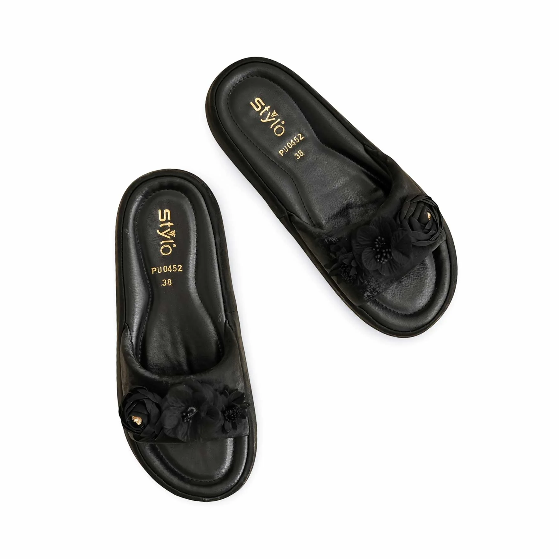 Black Formal Slipper PU0452 - Image 5