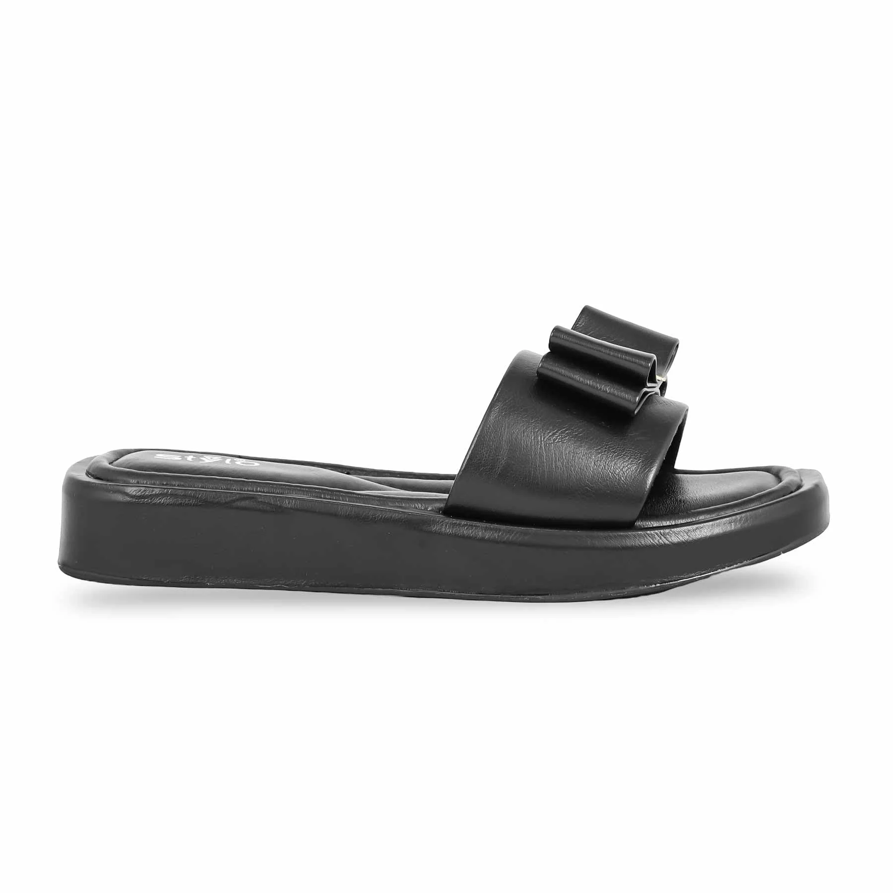 Black Formal Slipper PU0473 - Image 2