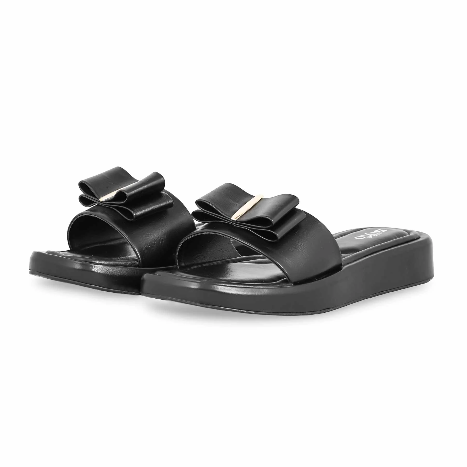 Black Formal Slipper PU0473 - Image 3