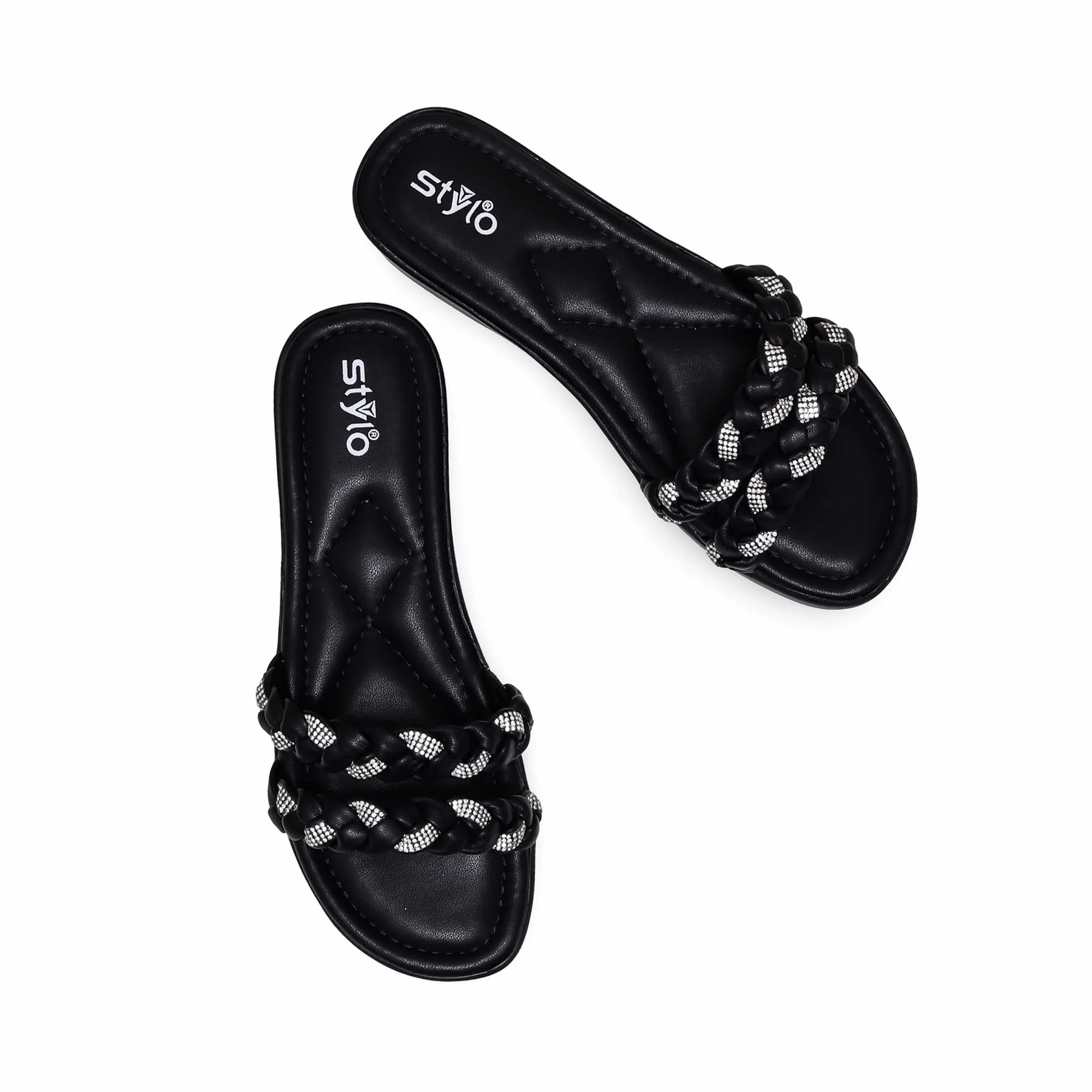 Black Formal Slipper PU0484 - Image 5