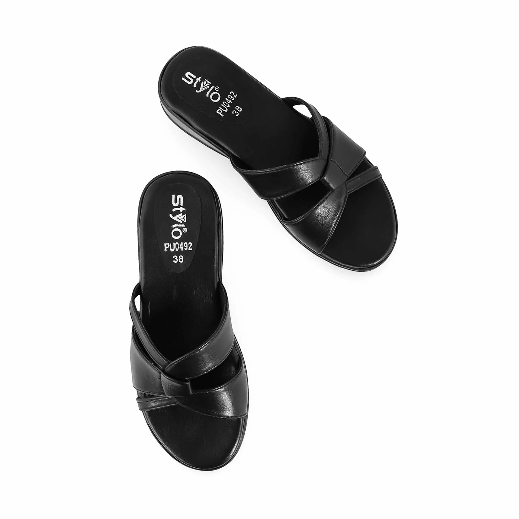 Black Formal Slipper PU0492 - Image 5