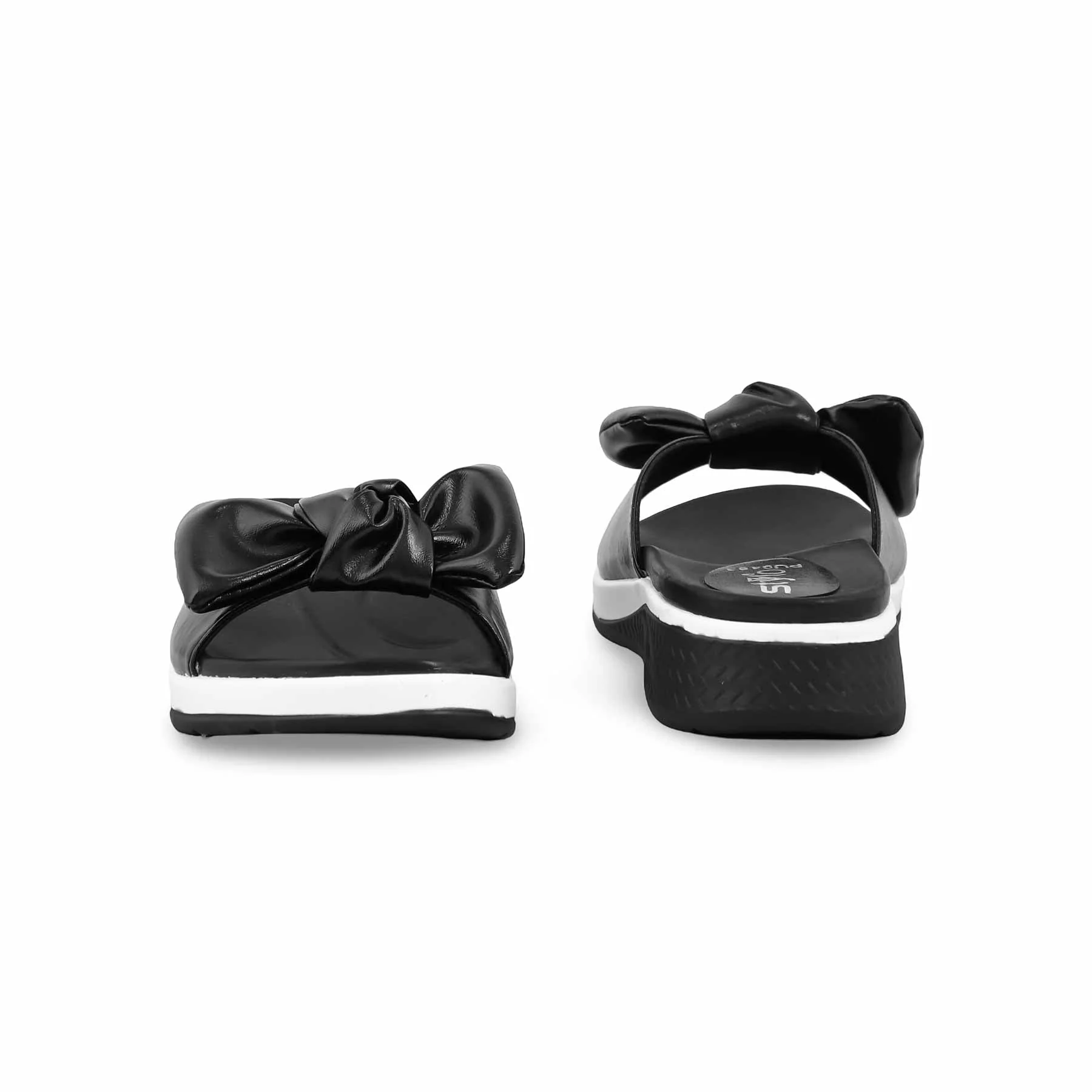 Black Formal Slipper PU0493 - Image 4