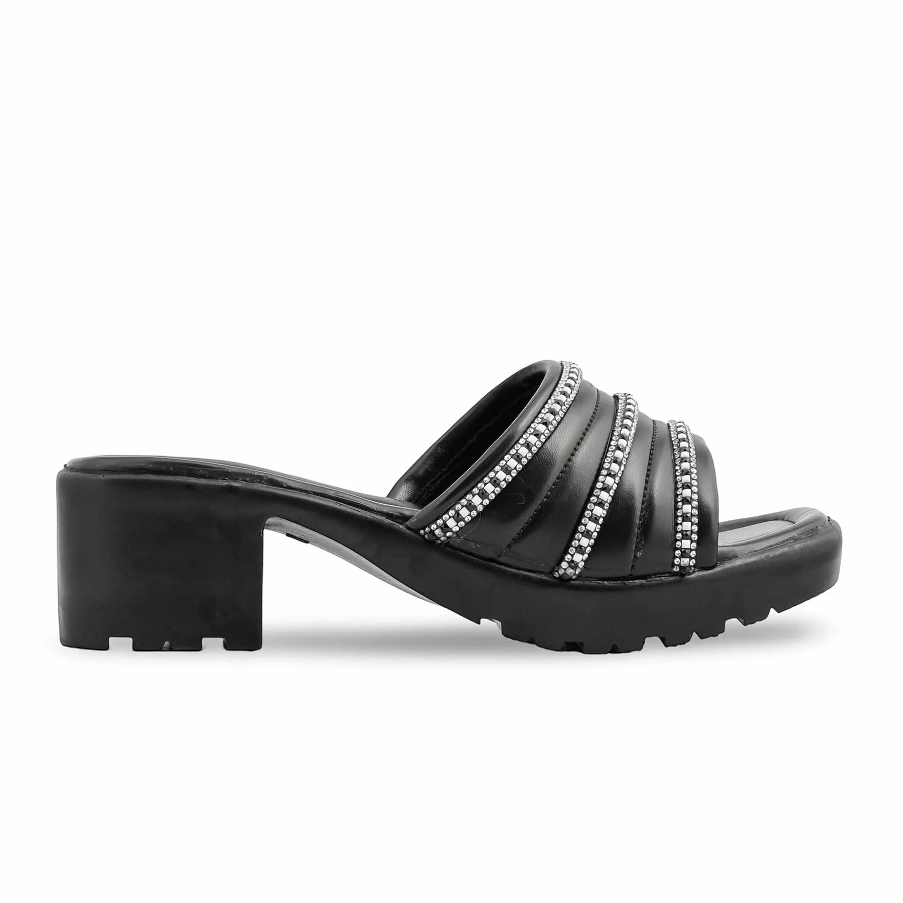 Black Formal Slipper PU0496 - Image 2