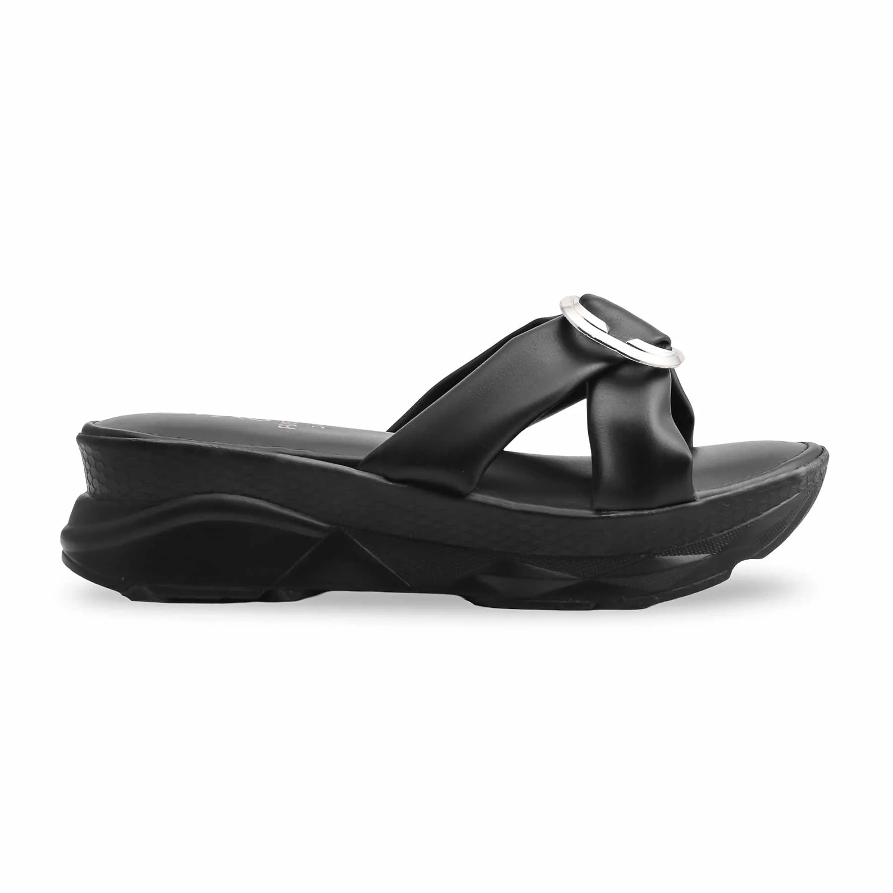 Black Formal Slipper PU0500 - Image 2