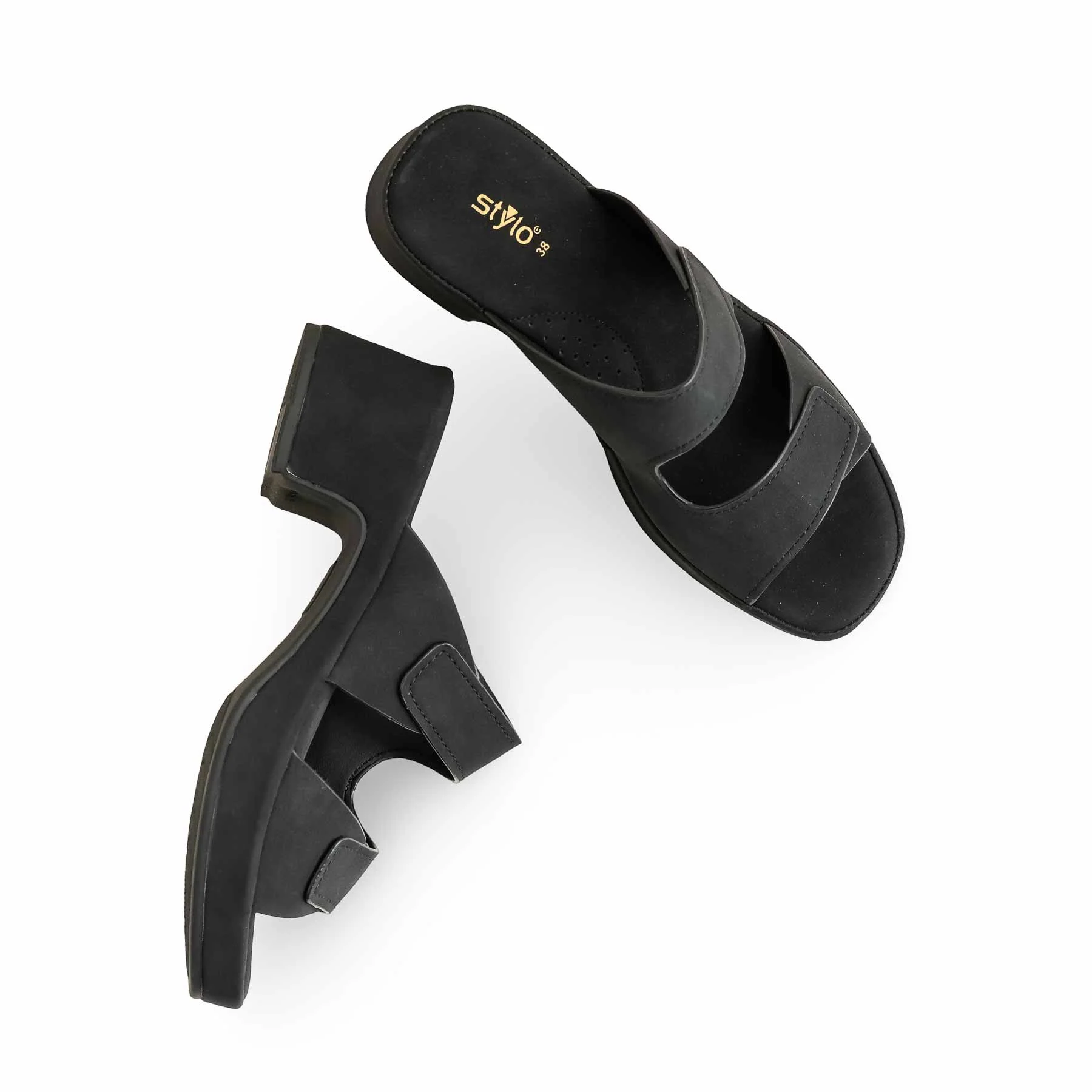 Black Formal Slipper PU0514 - Image 5