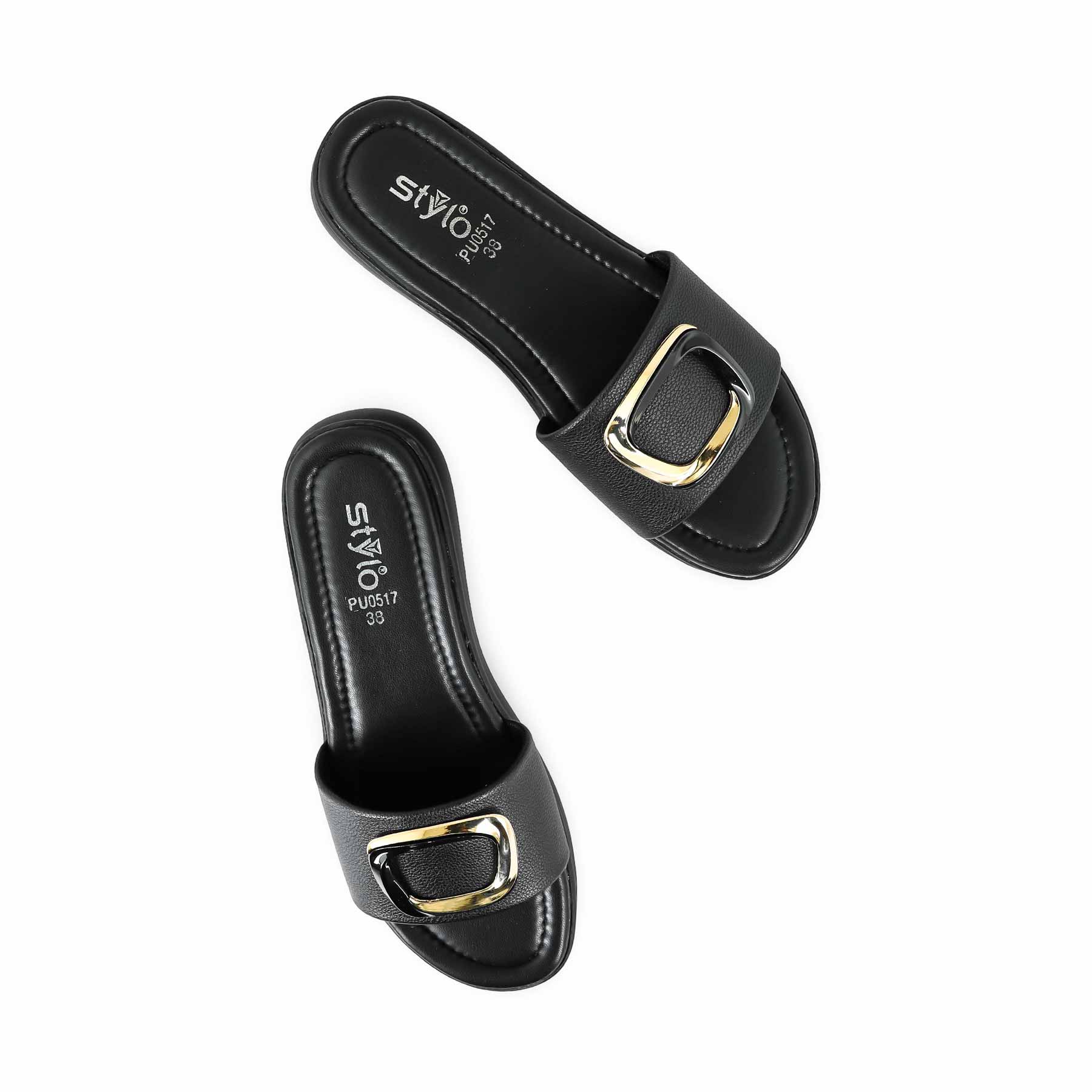 Black Formal Slipper PU0517 - Image 5