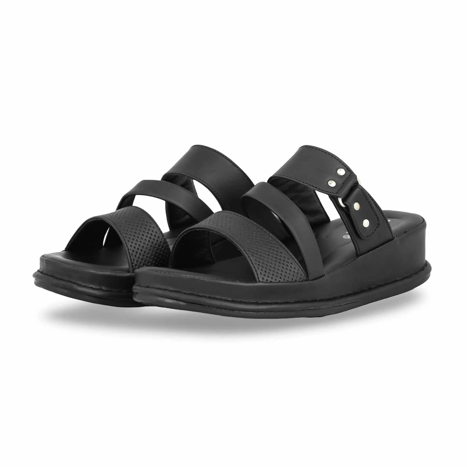Black Formal Slipper PU0522 - Image 3
