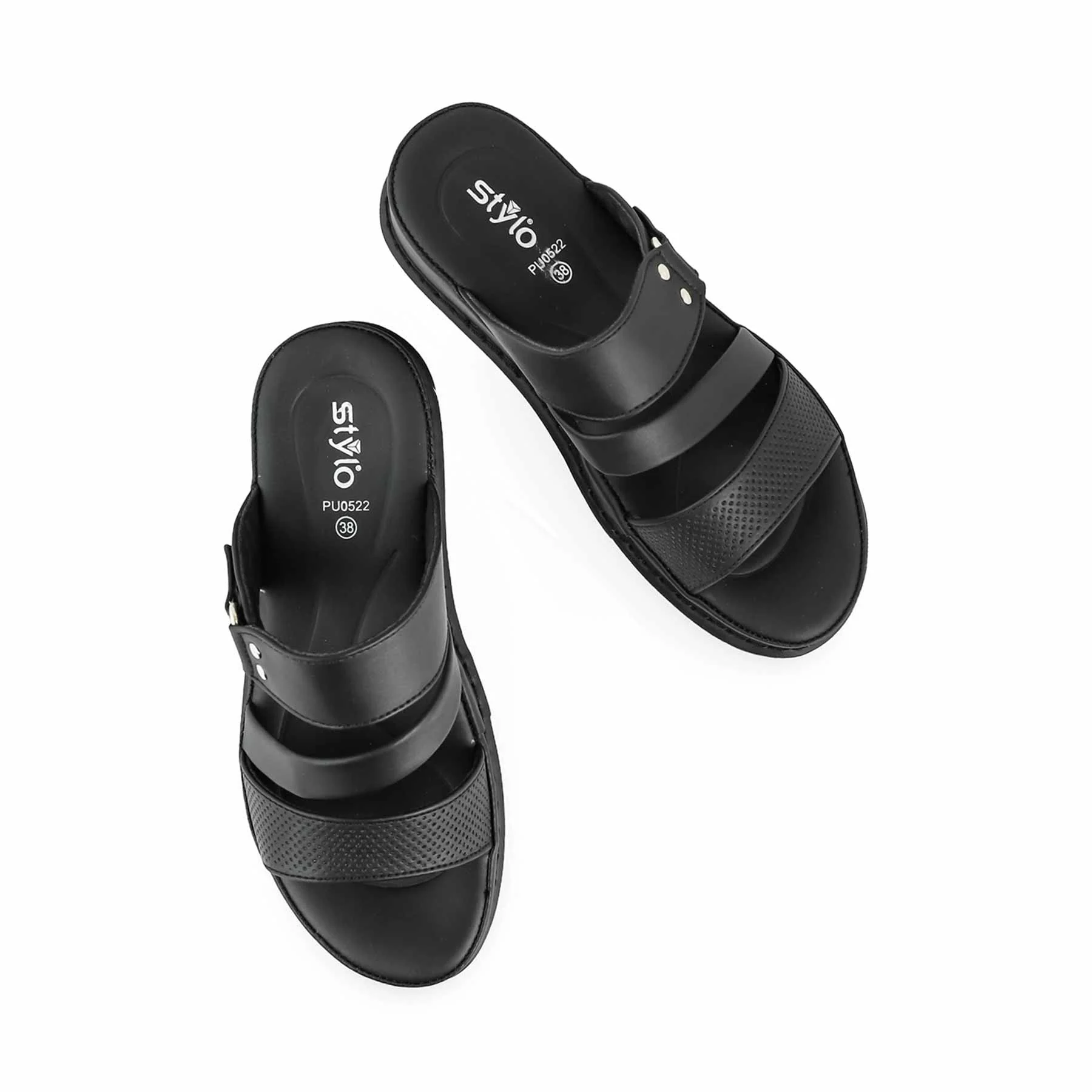 Black Formal Slipper PU0522 - Image 5