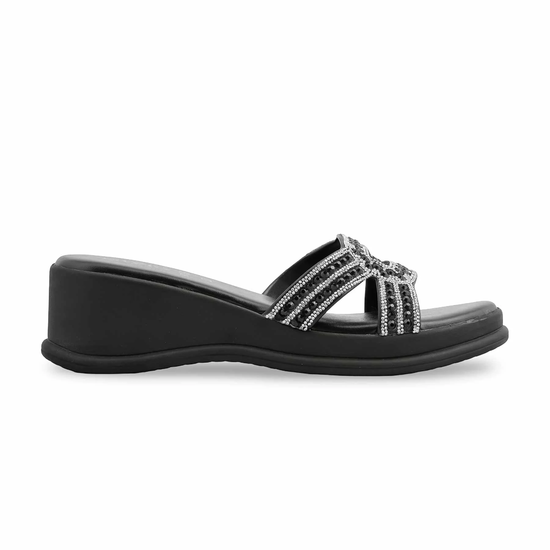 Black Formal Slipper PU0531 - Image 2