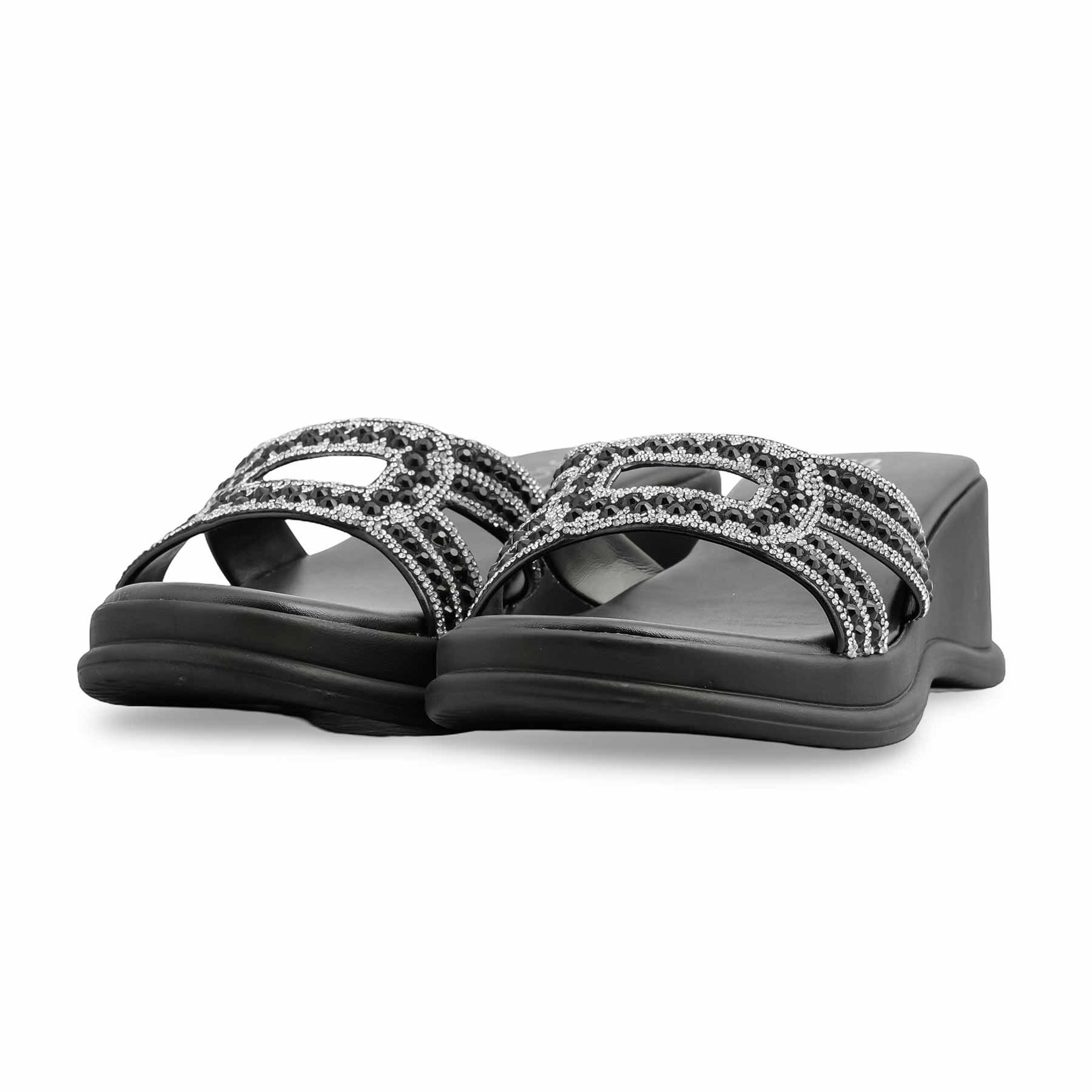 Black Formal Slipper PU0531 - Image 3