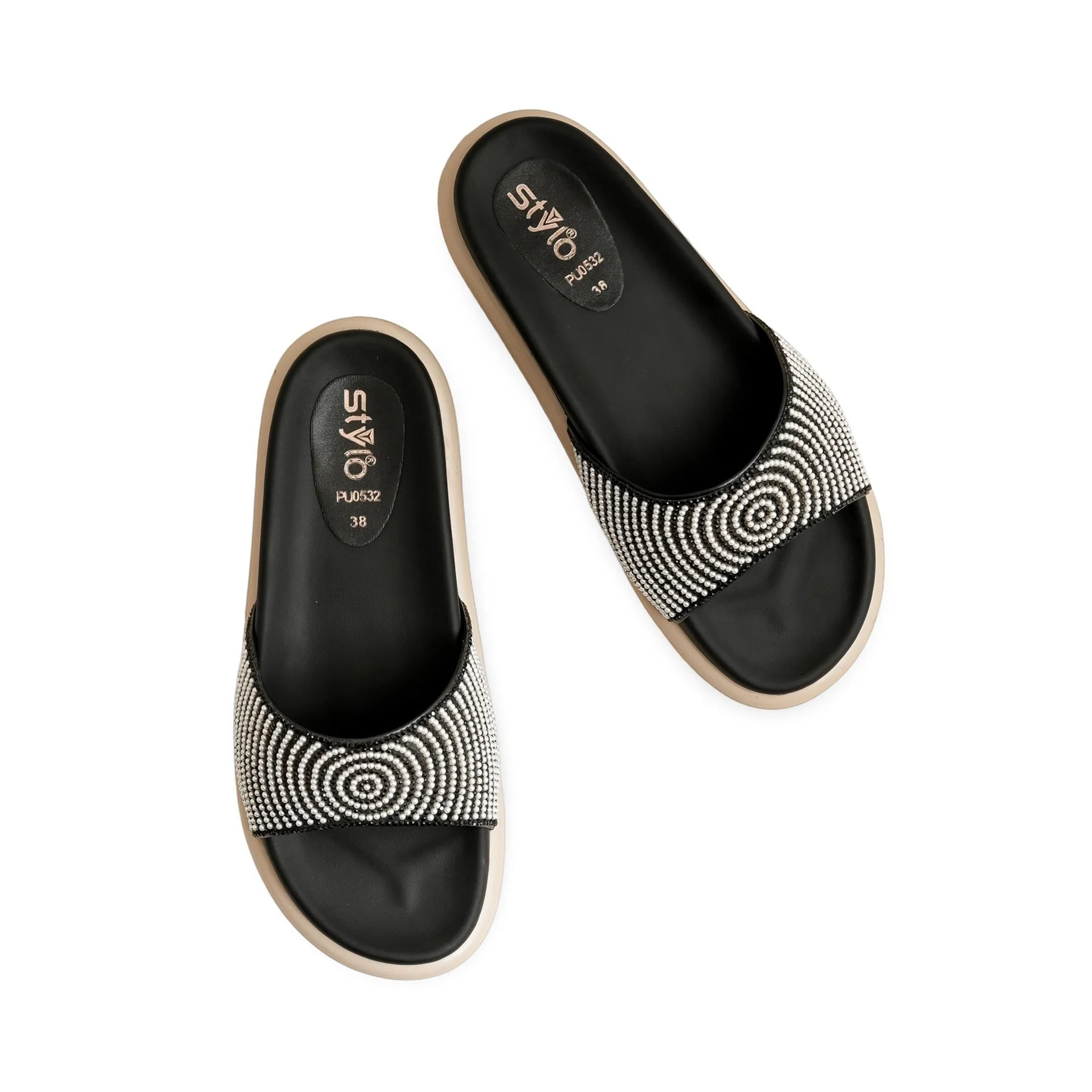 Black Formal Slipper PU0532 - Image 5