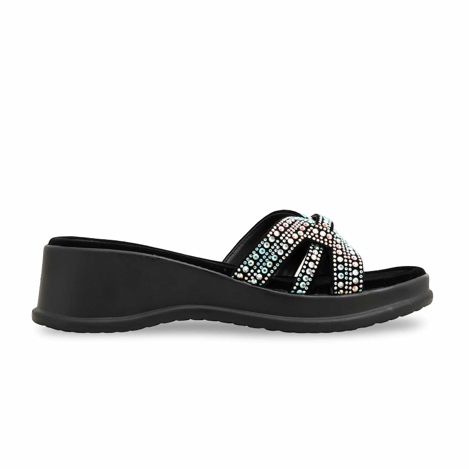 Black Formal Slipper PU0533 - Image 2